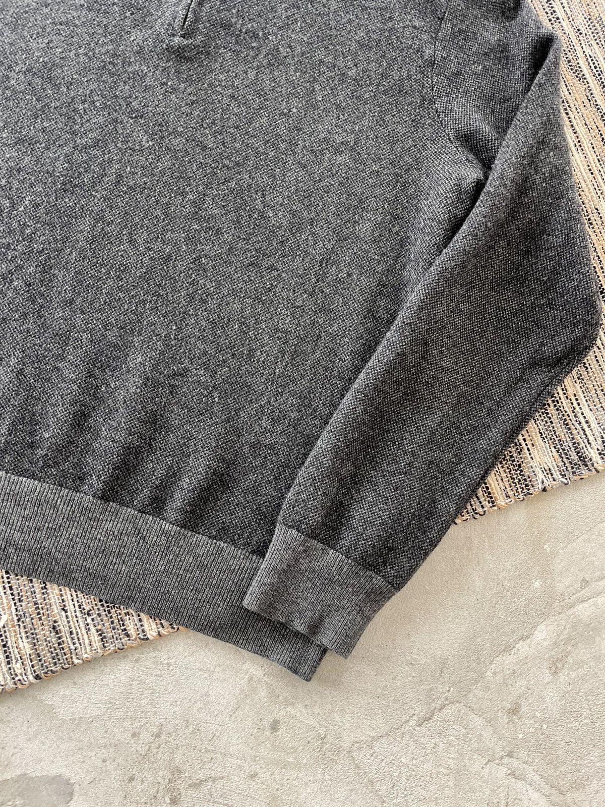 Polo Ralph Lauren Vintage Polo Ralph Lauren Grey Wool Zip Sweater Avantgarde Size US XXL / EU 58 / 5 - 7 Thumbnail