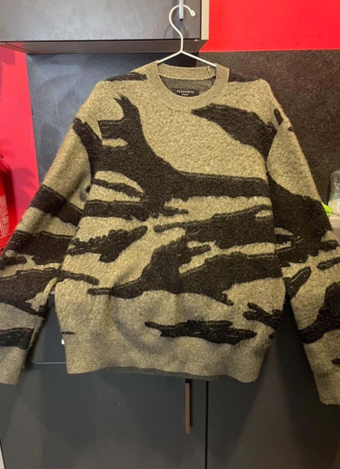 Allsaints All Saints archival minato green spill pattern jumper Size US XS / EU 42 / 0 - 1 Thumbnail