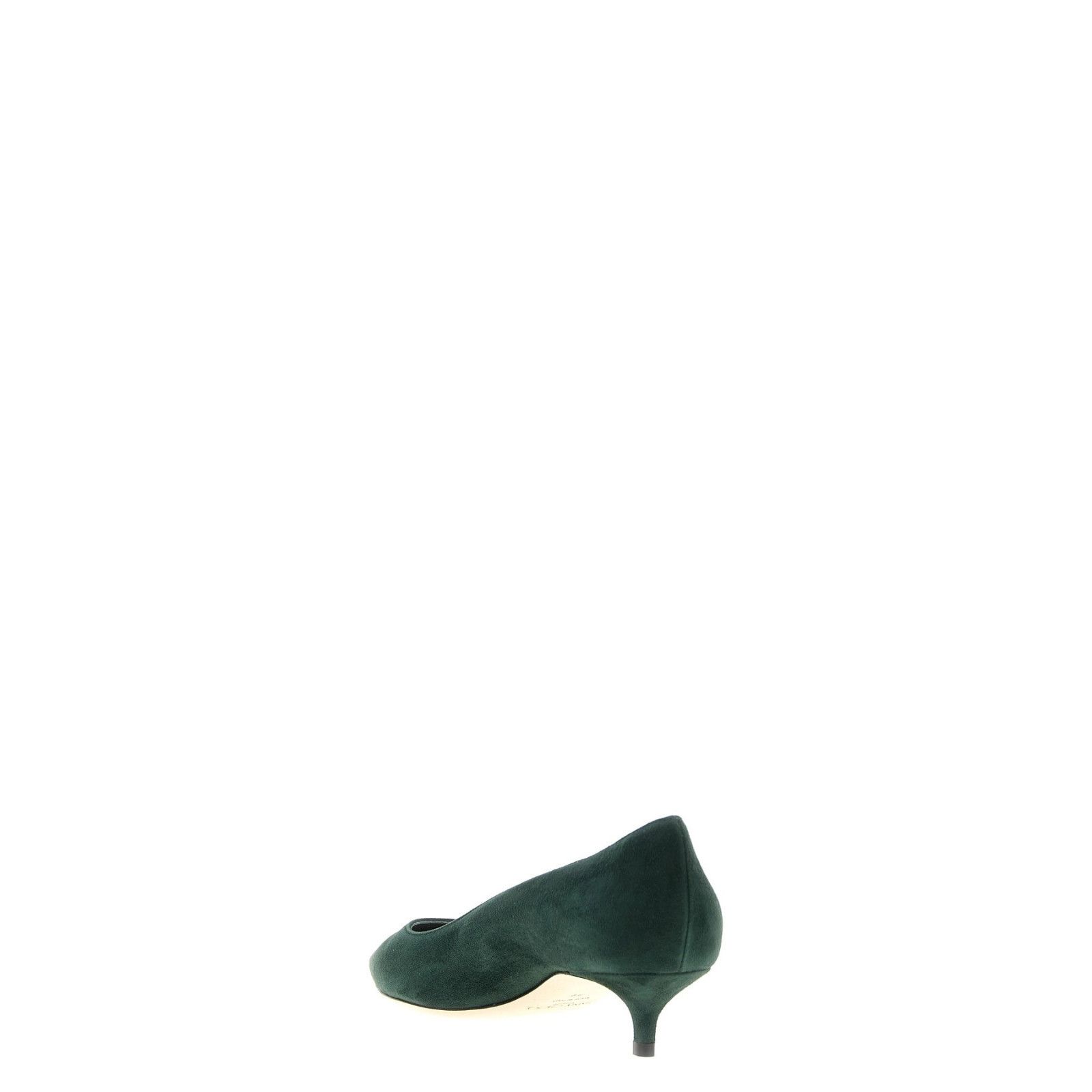 JIMMY CHOO Amelia 35mm Green Suede Pumps New (Women's size:7