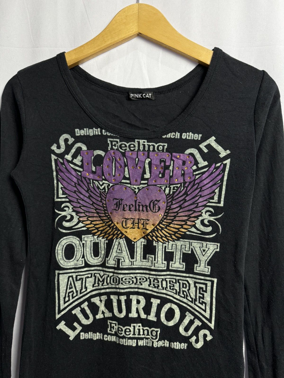 Hysteric Glamour × If Six Was Nine × Japanese Brand Gothic Style Lover Wings Long Sleeve Size US S / EU 44-46 / 1 - 3 Thumbnail