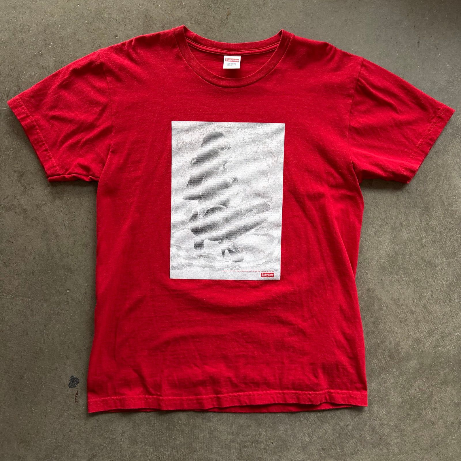 Supreme Supreme Digi Girl Red Tee Size US L / EU 52-54 / 3 - 1 Thumbnail