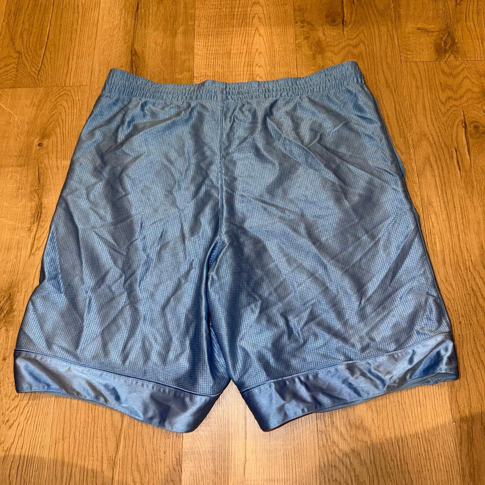 Nike Nike Shiny Dazzle Blue Hoop Shorts Mens MD Vintage Y2K 90s Size US 32 / EU 48 - 5 Thumbnail