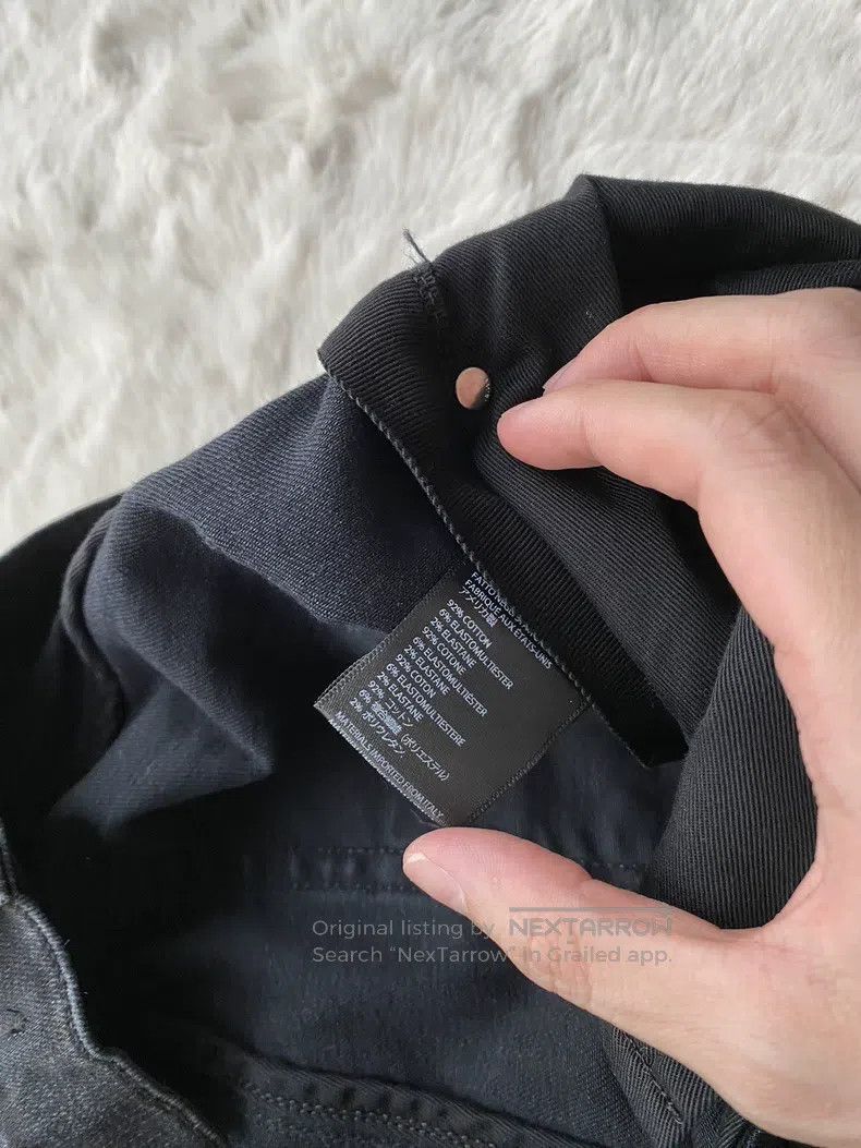 Amiri Amiri Size 33 Washed black and red patchwork Logo letter je Size US 33 - 5 Thumbnail