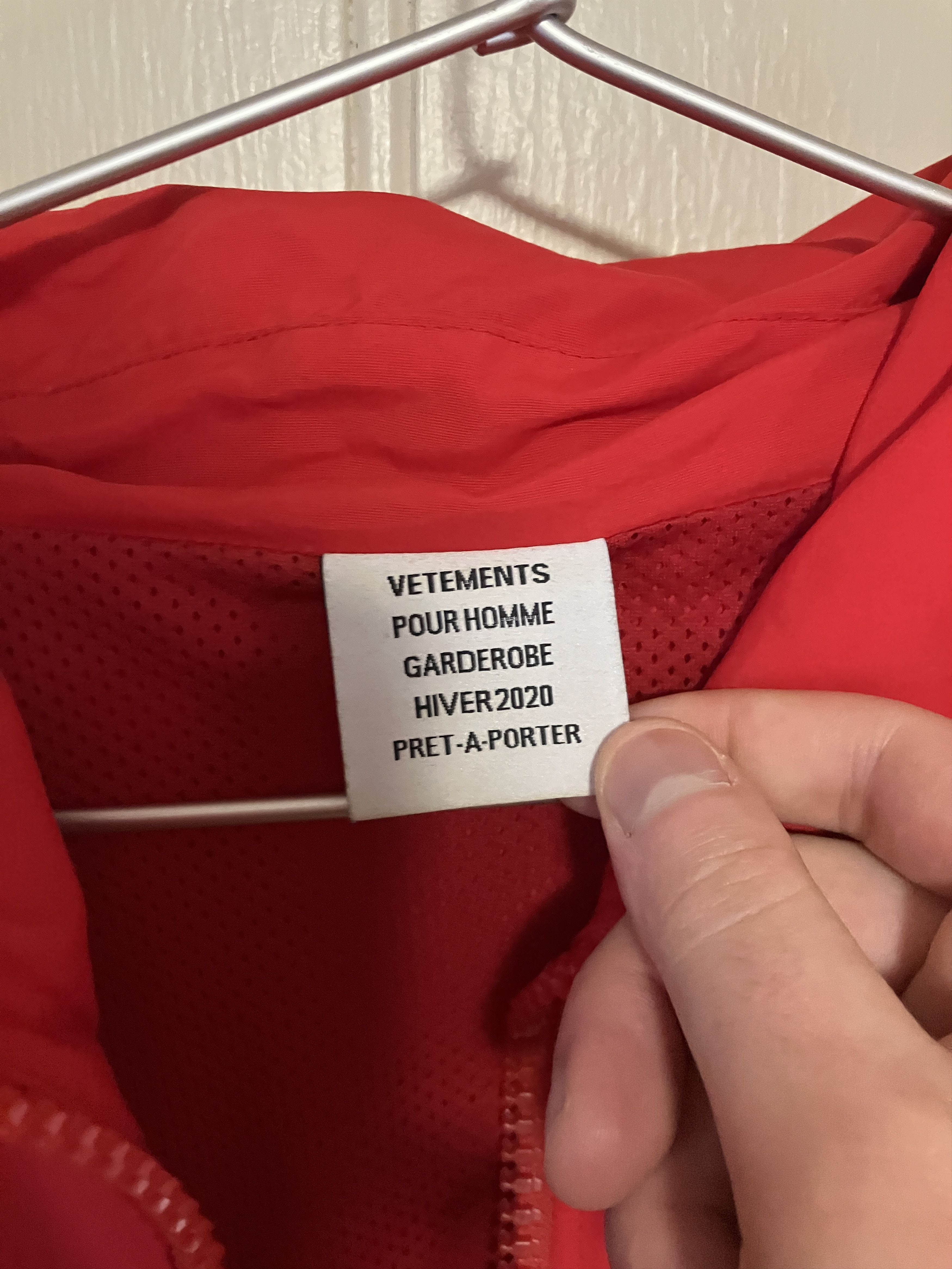 Vetements FW19-20 Anarchy Oversized Track Jacket Size US L / EU 52-54 / 3 - 9 Thumbnail