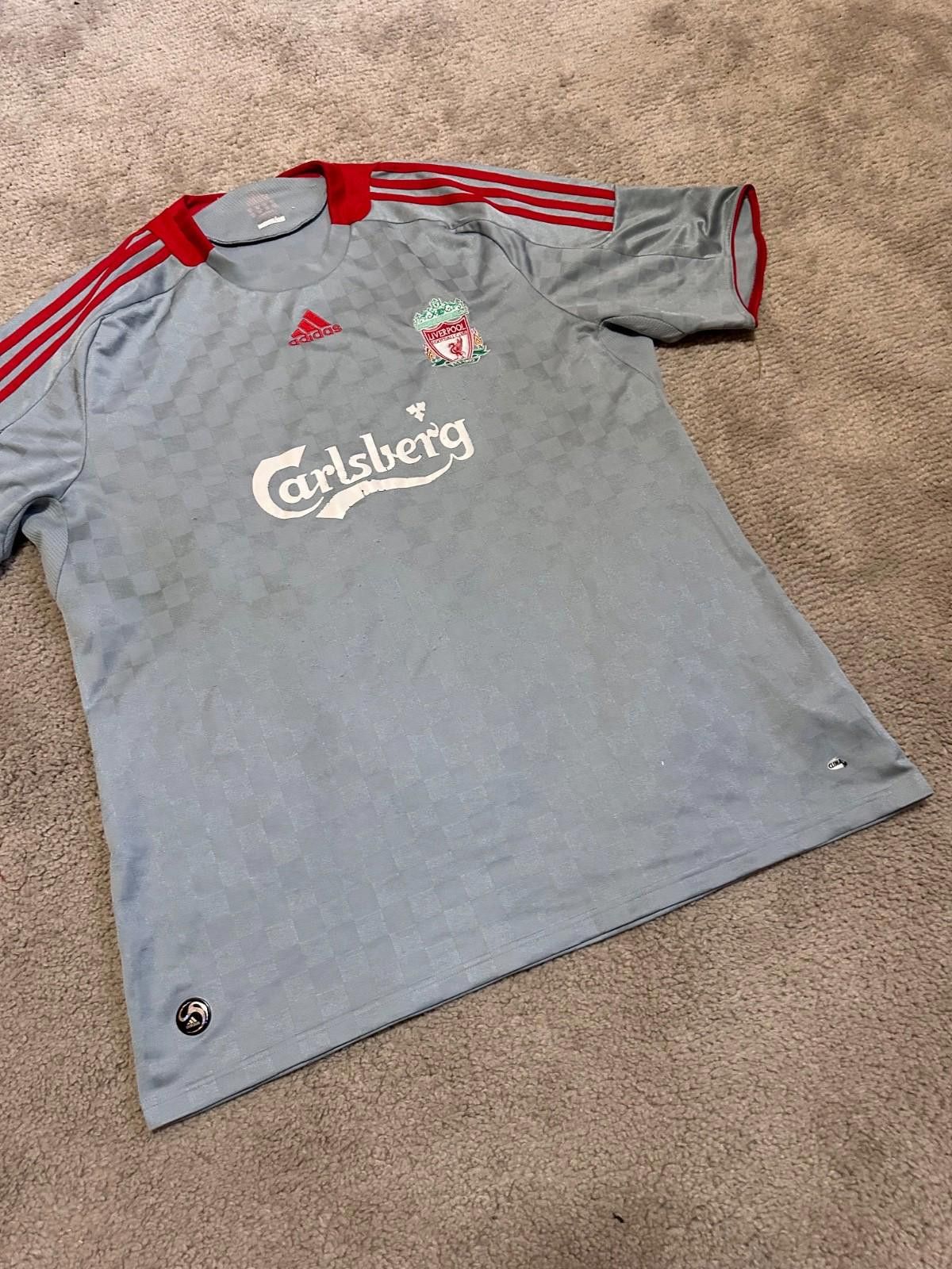 Adidas LIVERPOOL 2008/2009 AWAY FOOTBALL SHIRT JERSEY ADIDAS 2XL Size US XXL / EU 58 / 5 - 2 Thumbnail