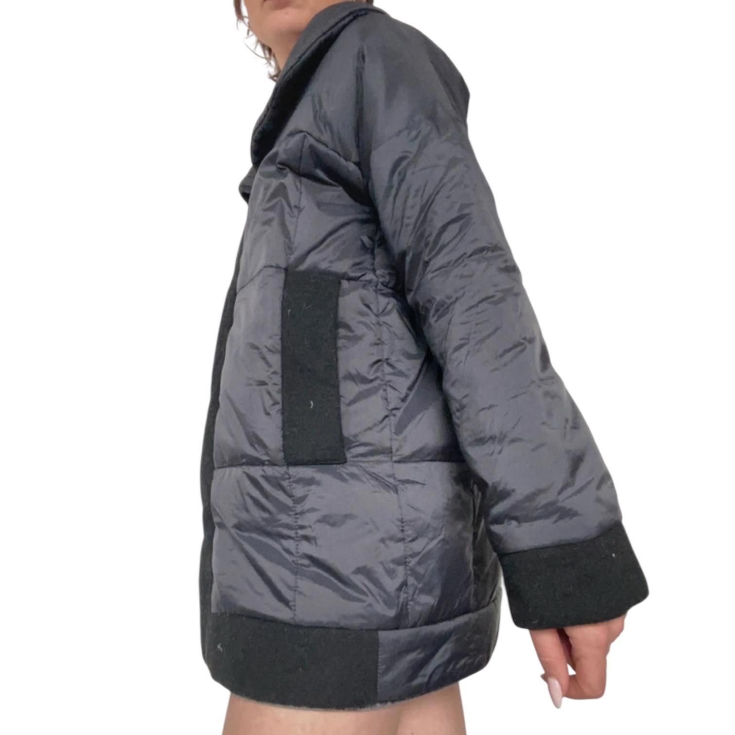 Cop Copine The Cop Copine Wool Detailed Puffer Jacket Size ONE SIZE - 4 Thumbnail