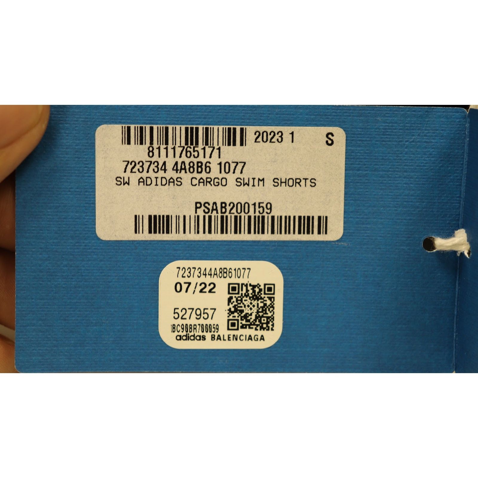 Adidas × Balenciaga o1rshd1 Cargo Swim Short in Black Size US 30 / EU 46 - 10 Thumbnail