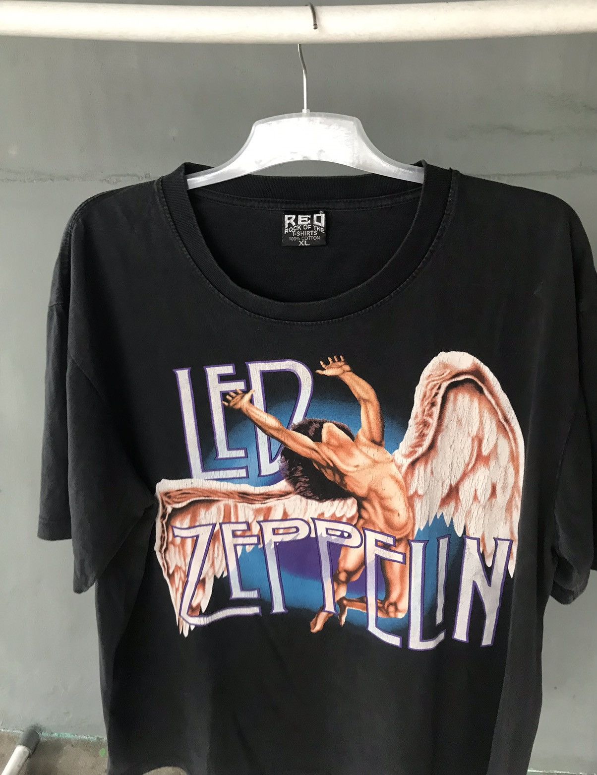 Band Tees × Vintage Led-zeppelin Size US XL / EU 56 / 4 - 2 Thumbnail