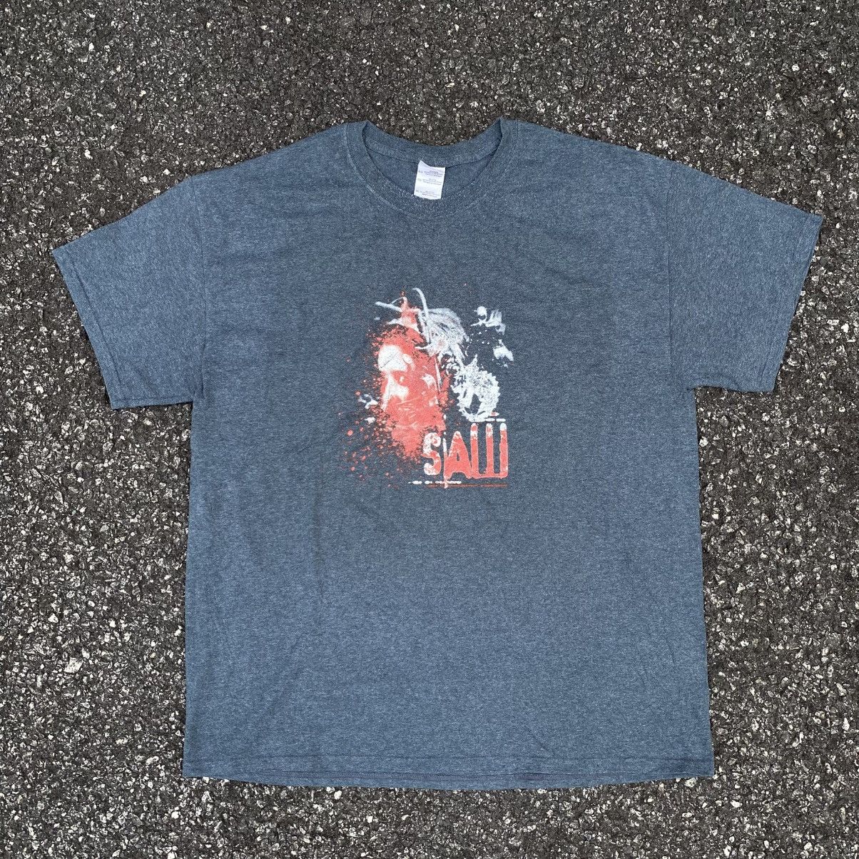 Unsound Rags Vintage 2005 Saw Horror Promo Movie Film Tee Shirt Size US XL / EU 56 / 4 - 2 Thumbnail