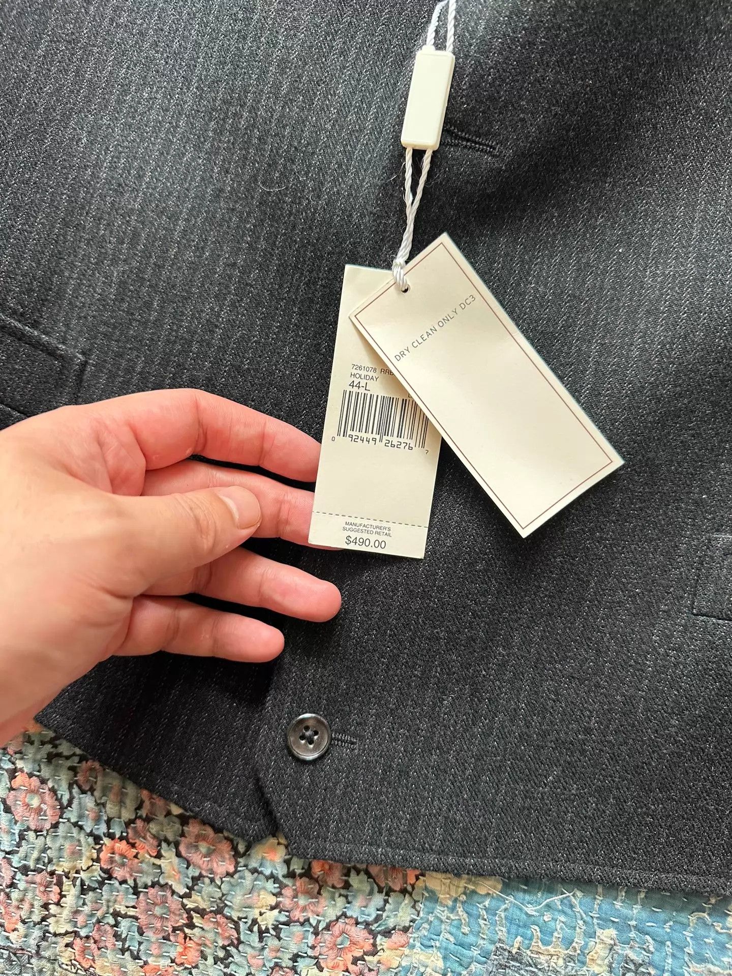 RRL Ralph Lauren RRL Striped Wool Vest 40R Italian Size 40R - 3 Thumbnail