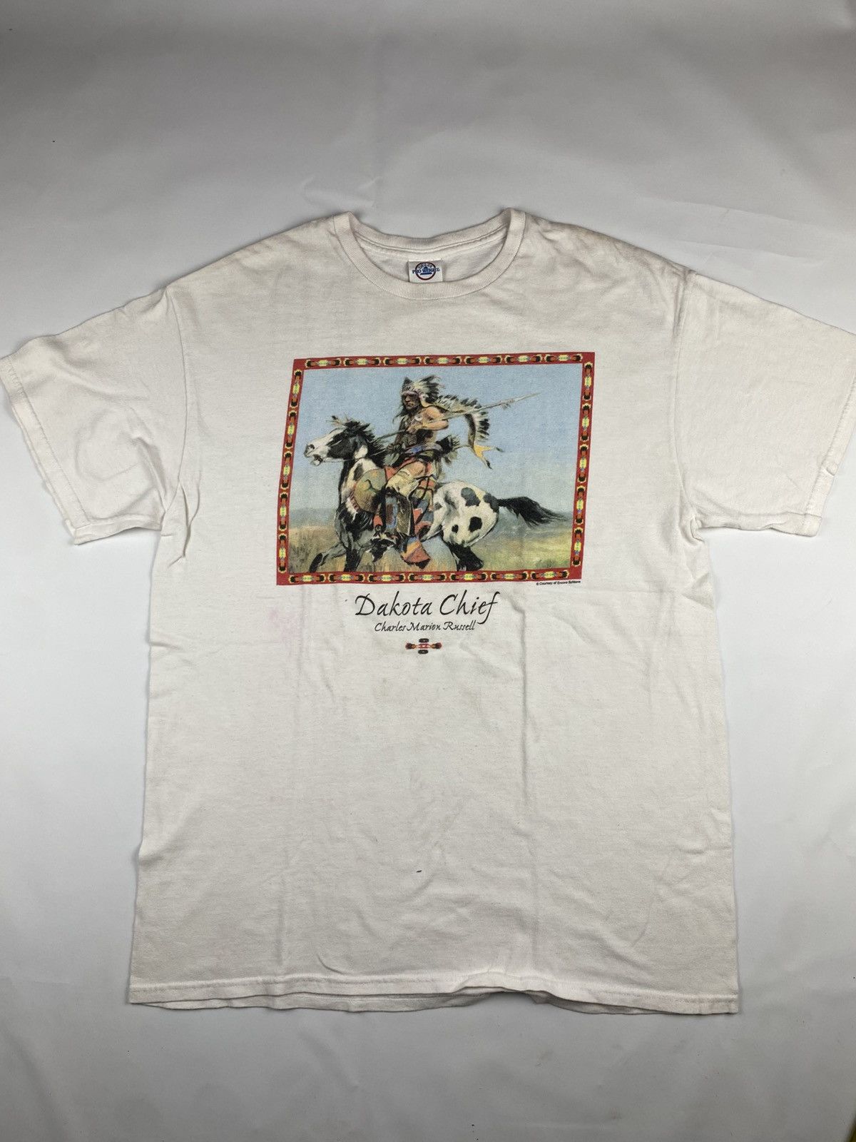 Vintage Vintage Art indiana tshirt Size US L / EU 52-54 / 3 - 9 Thumbnail