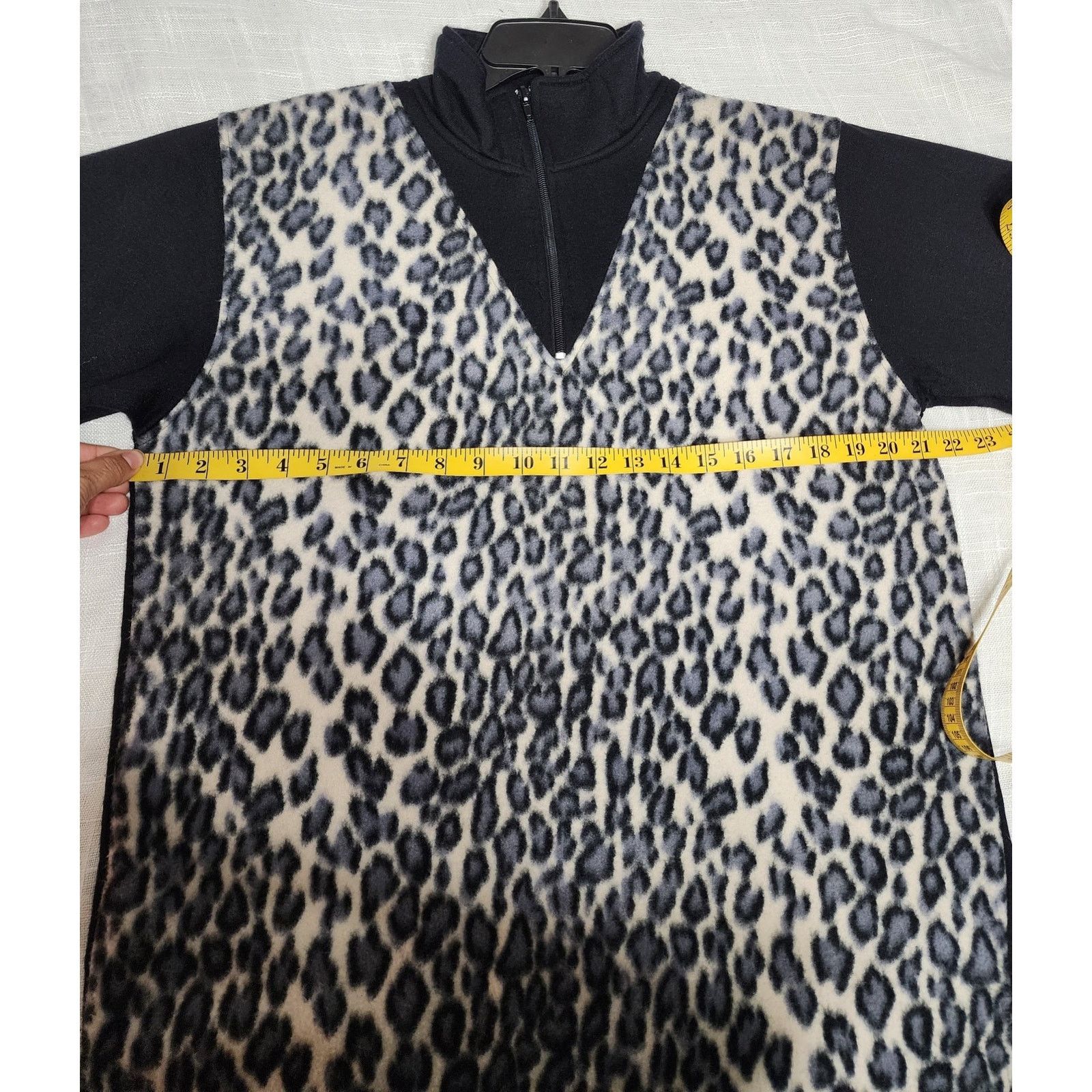 Other Vintage Bonnie Evans Leopard print fleece pullover Women's S Size S / US 4 / IT 40 - 3 Thumbnail