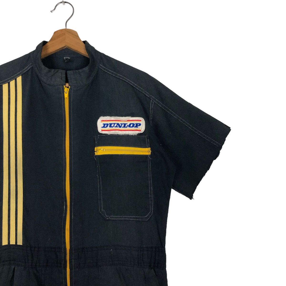 Other 🔥90’s Vintage Overall Racing Sports Dunlop Workers Size US 32 / EU 48 - 5 Thumbnail