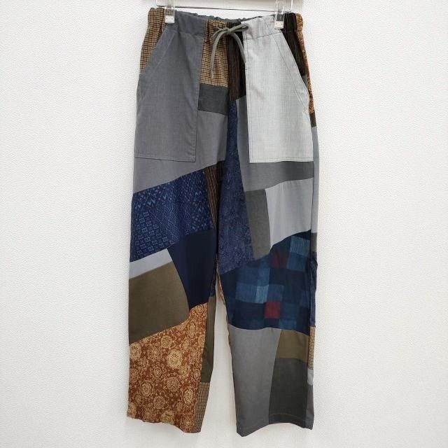 Designer × Johnbull Patchwork Pant "Rebear by Johnbull" Size 31" - 1 Thumbnail