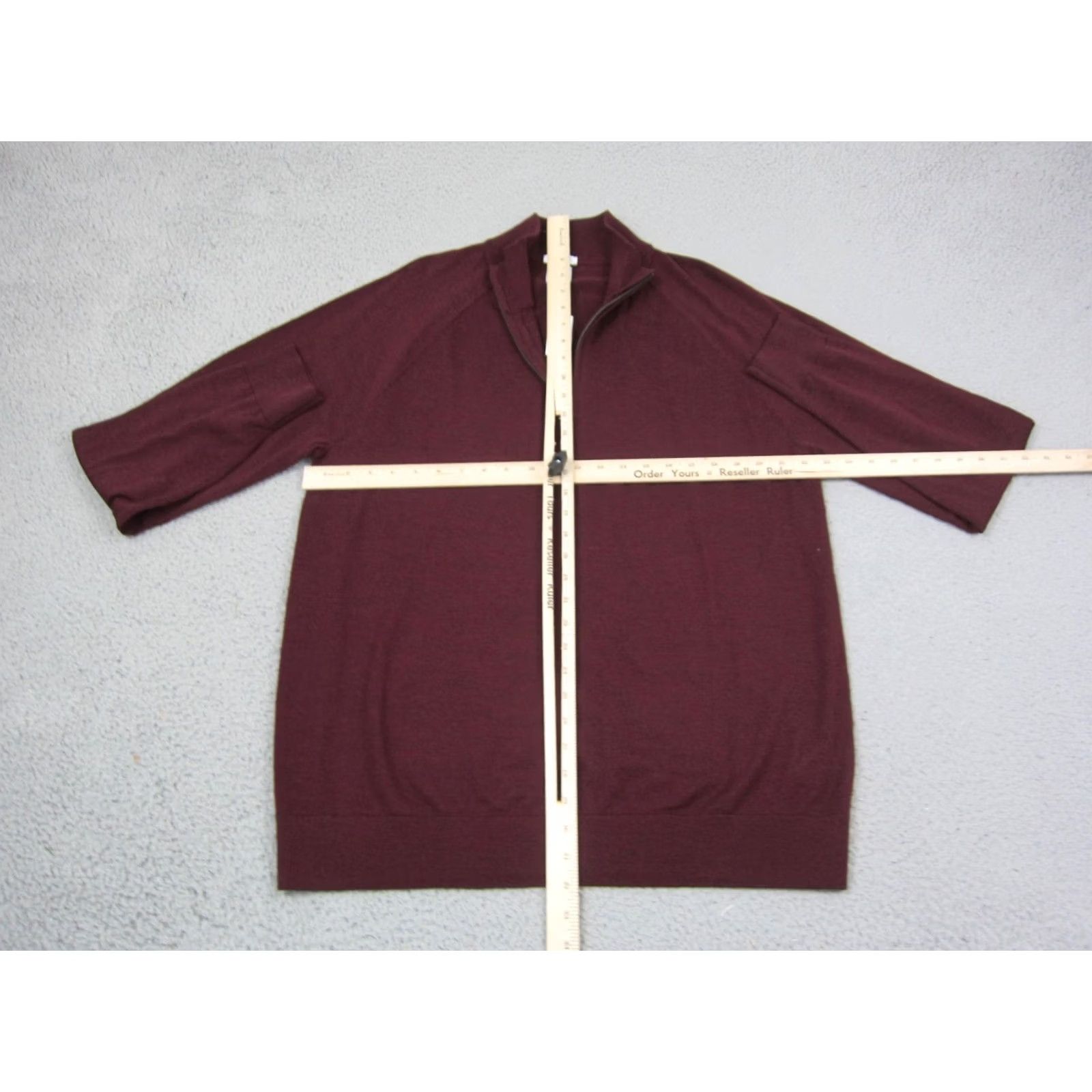 Gap GAP Sweatshirt Mens XL Red 1/4 Zip Merino Wool Pullover NWT XLT (Regular) Size US XL / EU 56 / 4 - 5 Thumbnail