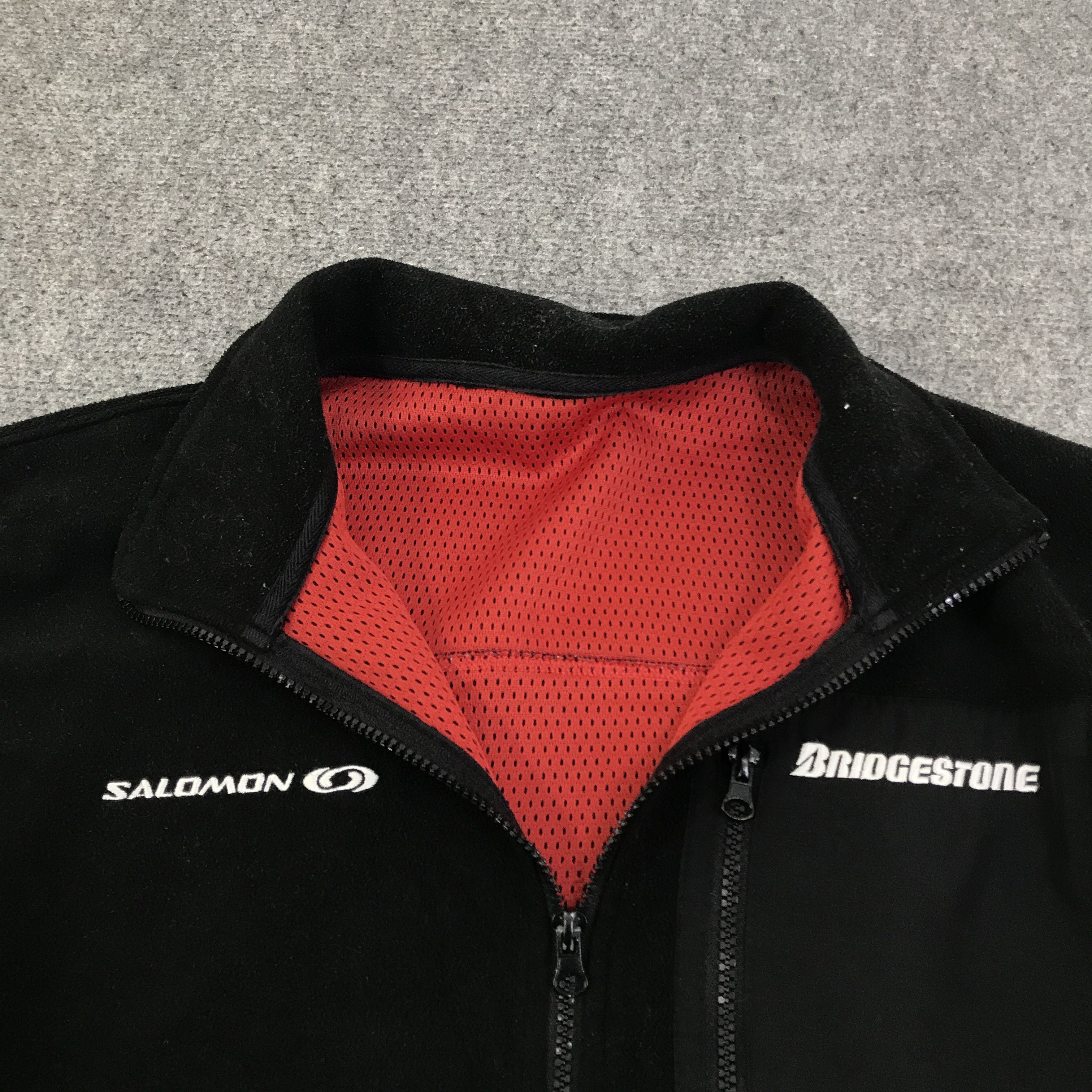 Japanese Brand salomon x bridgestone flecce jacket K122B10 Size US L / EU 52-54 / 3 - 5 Thumbnail