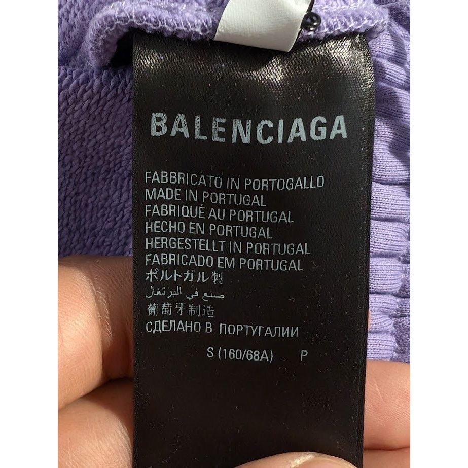 Balenciaga o1rshd1 Sweatpants & Joggers in Purple Size US 30 / EU 46 - 16 Thumbnail