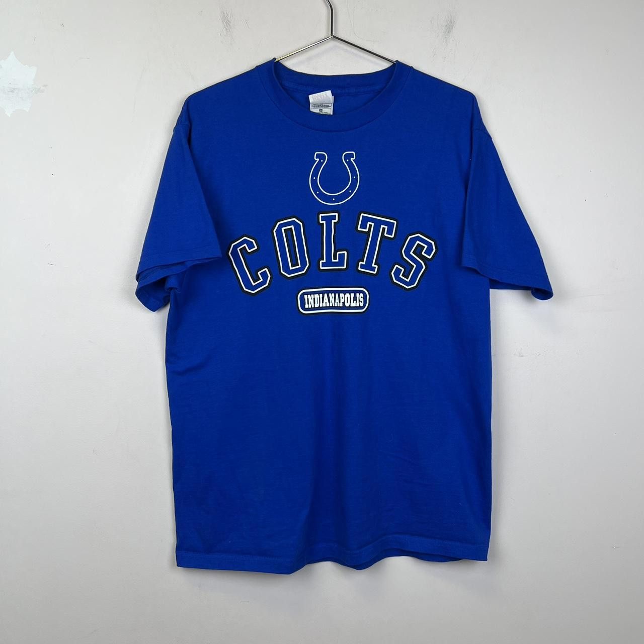 Fruit Of The Loom Vintage 90s Indianapolis Colts T-Shirt Fruit of the Loom Size US L / EU 52-54 / 3 - 1 Thumbnail