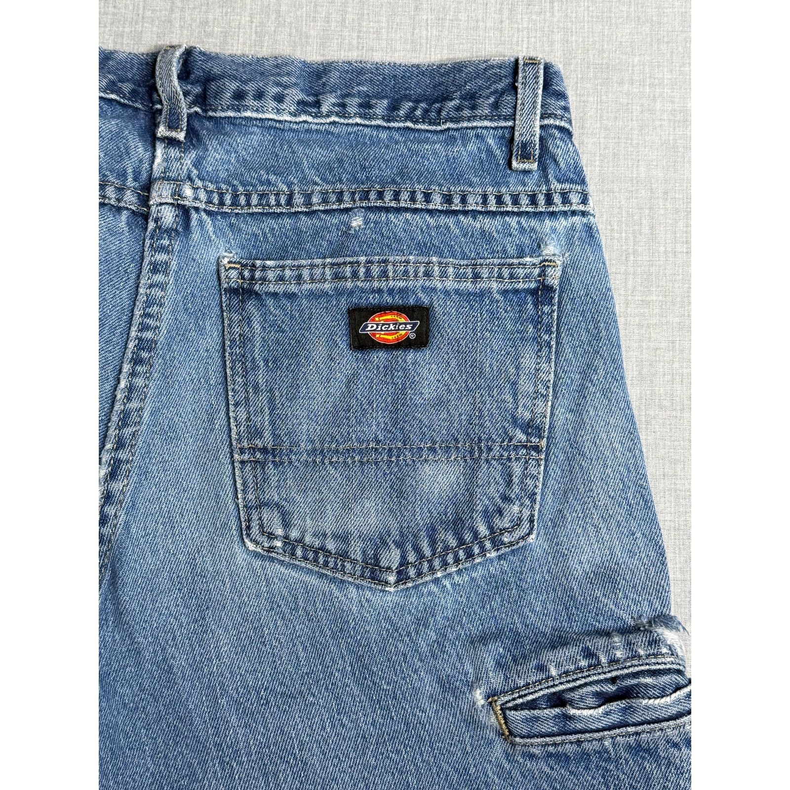 Dickies Dickies Double Knee Relaxed Fit Workwear Jeans 30x32 Size US 30 / EU 46 - 4 Thumbnail