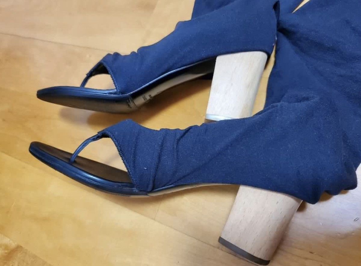 Helmut Lang Helmut Lang high heel sandals size 37 vintage boots Size US 7 / IT 37 - 3 Thumbnail