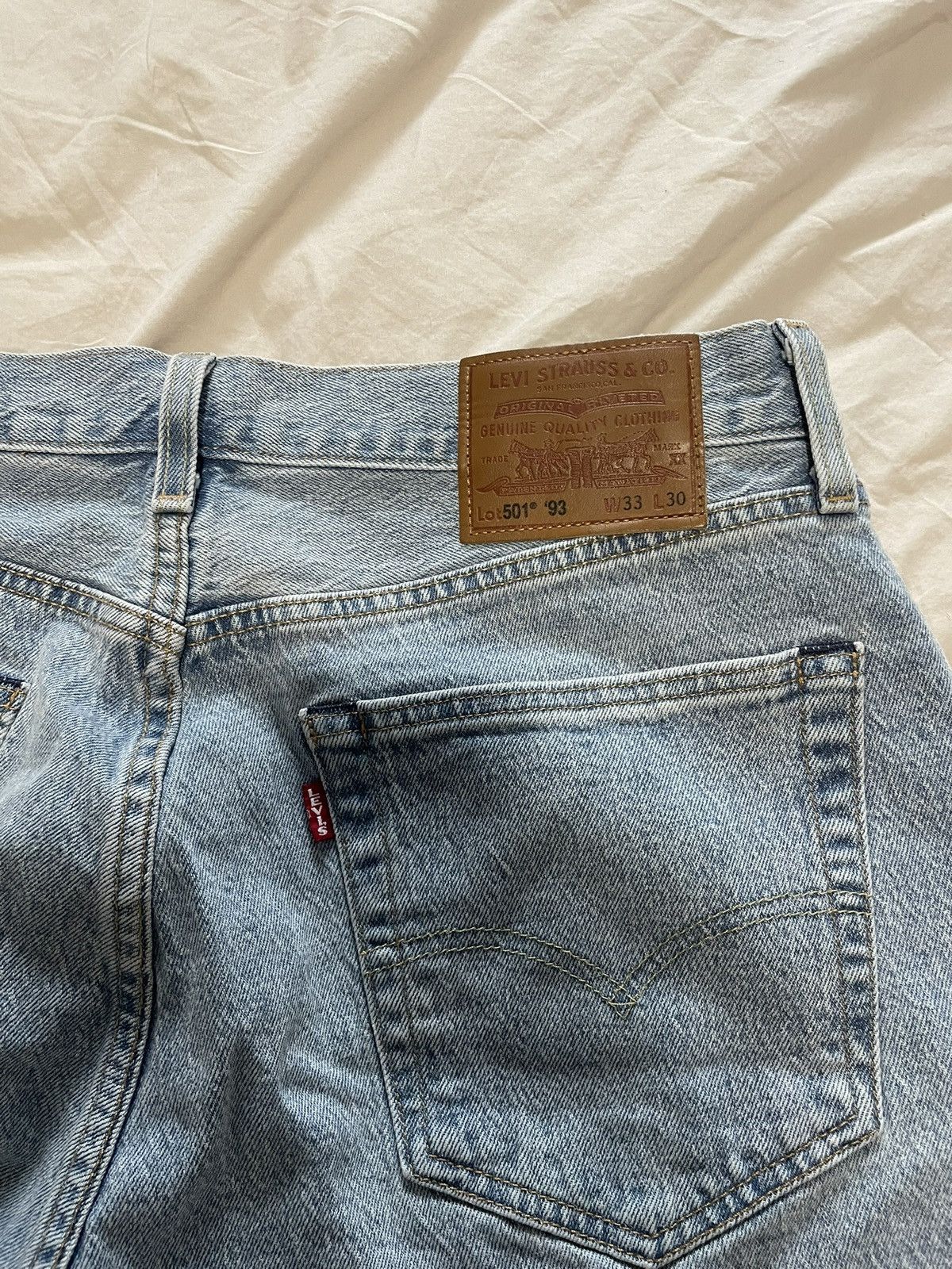 Levi's Levi’s 501 ‘93 - 33 x 30 Size US 33 - 3 Thumbnail