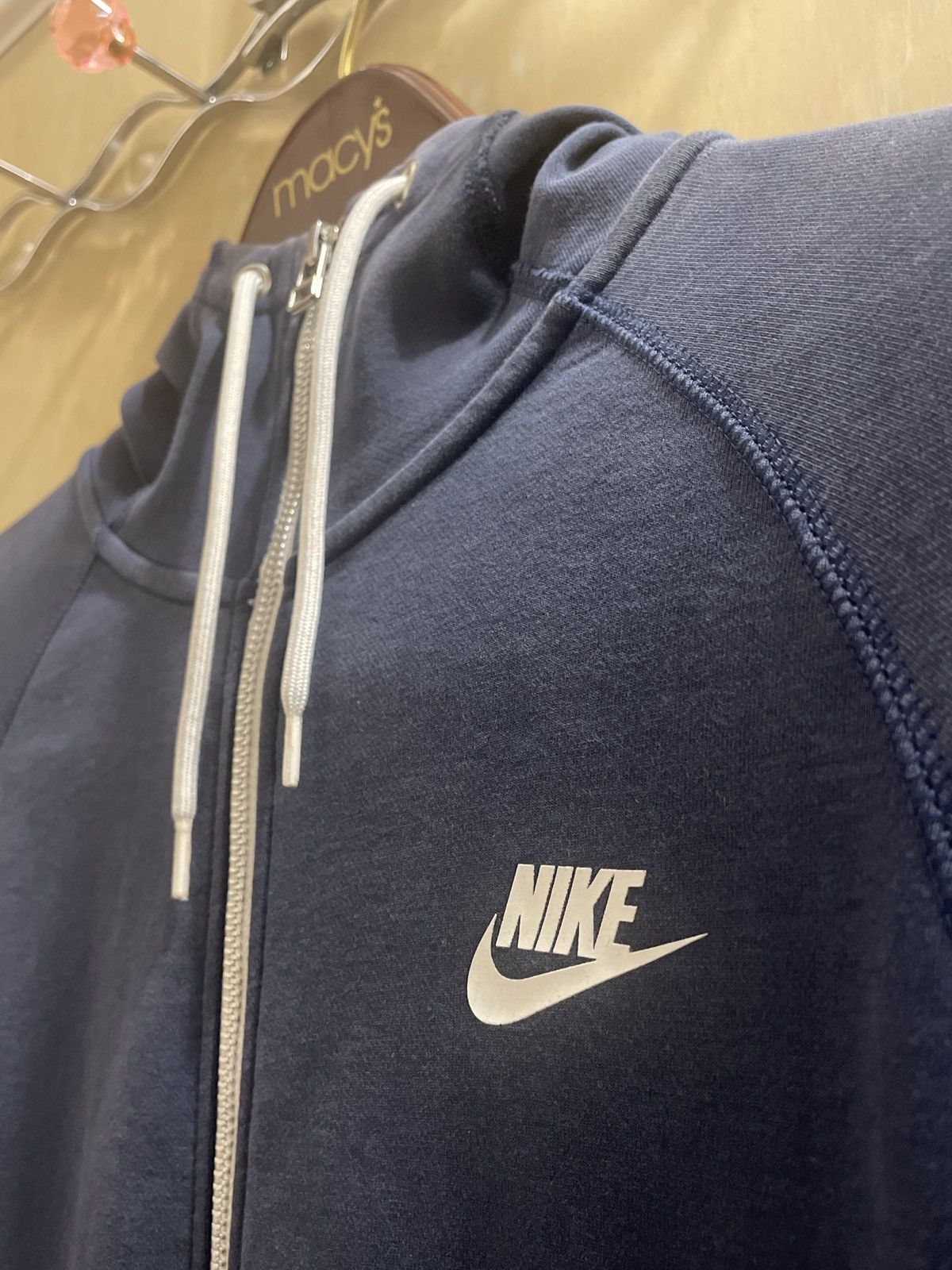 Nike Nike Navy Blue Zip Up Jacket Size US S / EU 44-46 / 1 - 6 Thumbnail