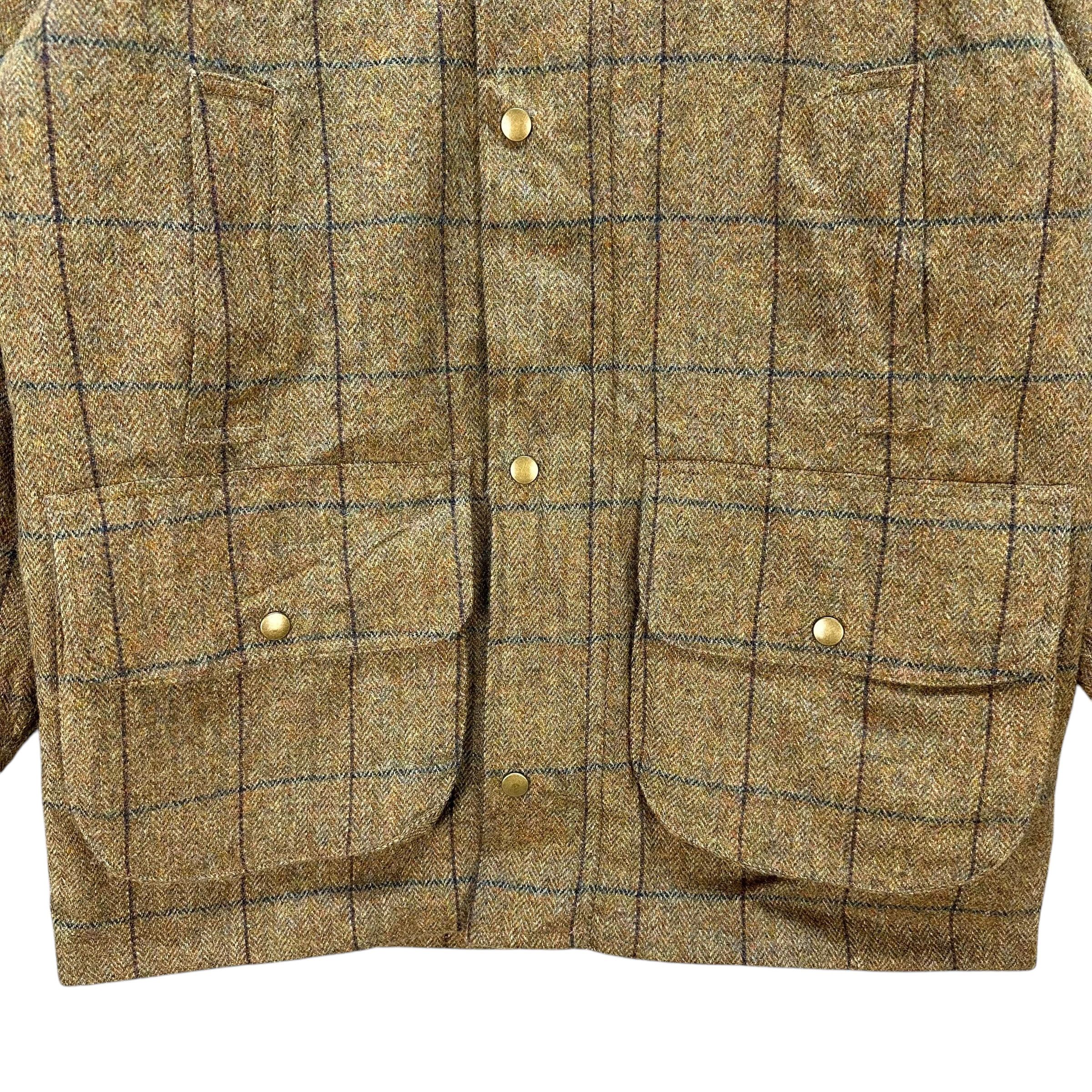 Charles Tyrwhitt Vintage CHARLES TYRWHITT British Wool Check Jacket #A72-1742 Size US XXL / EU 58 / 5 - 3 Thumbnail
