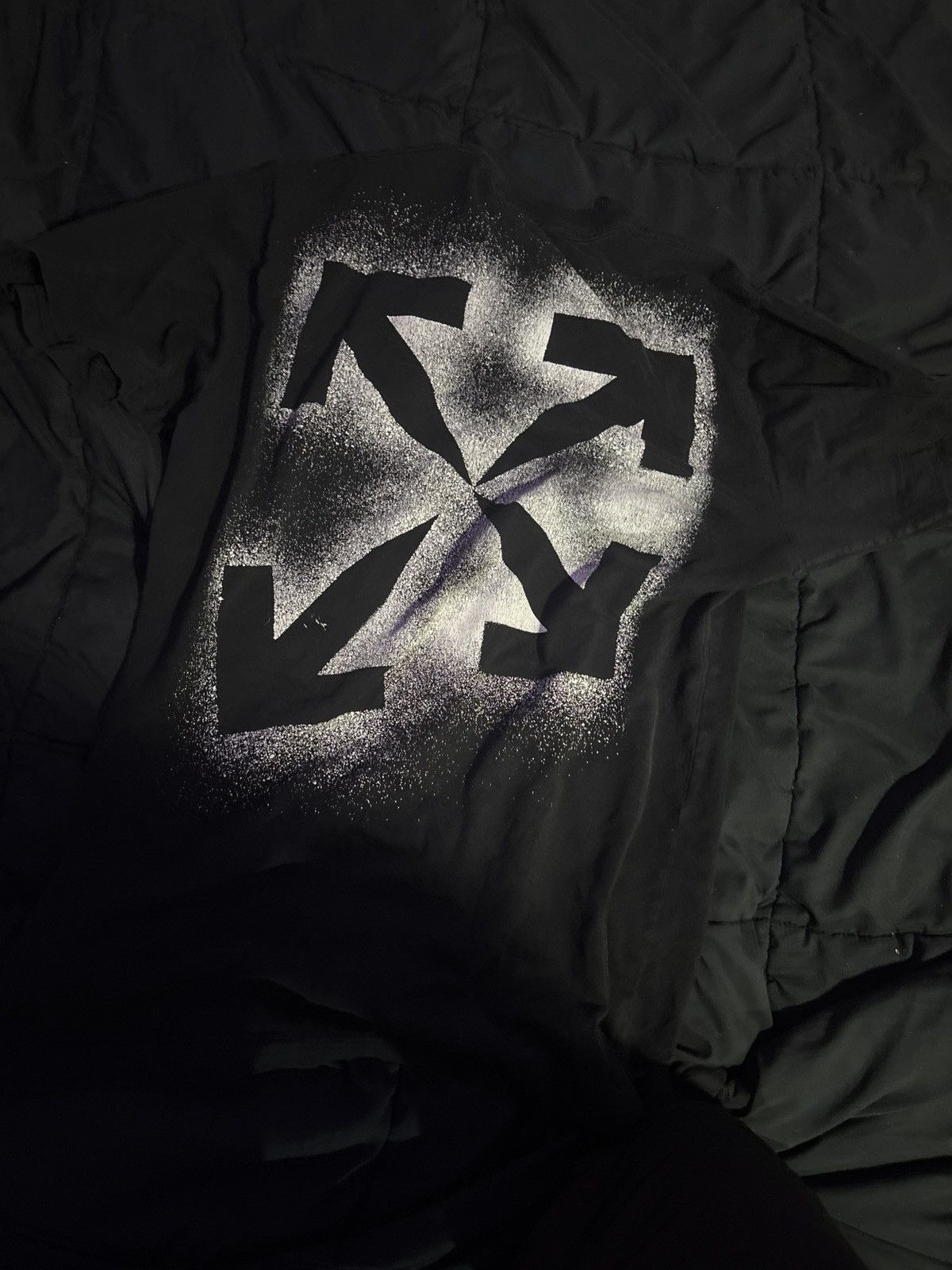 Off-White Off-White Stencil Arrows Oversized Tee (Black) Size US M / EU 48-50 / 2 - 1 Thumbnail