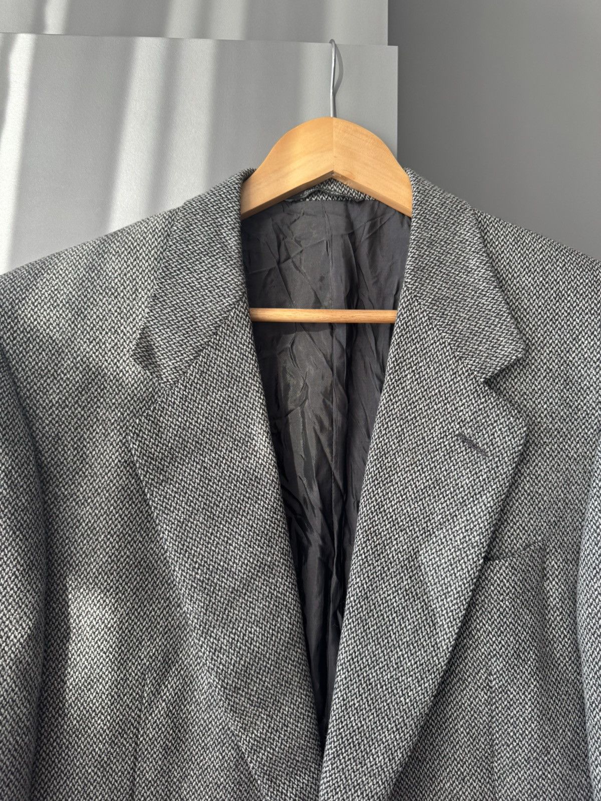Canali Canali Two Buttons Cashmere/Wool Grey Blazer Jacket Size 50R - 2 Thumbnail