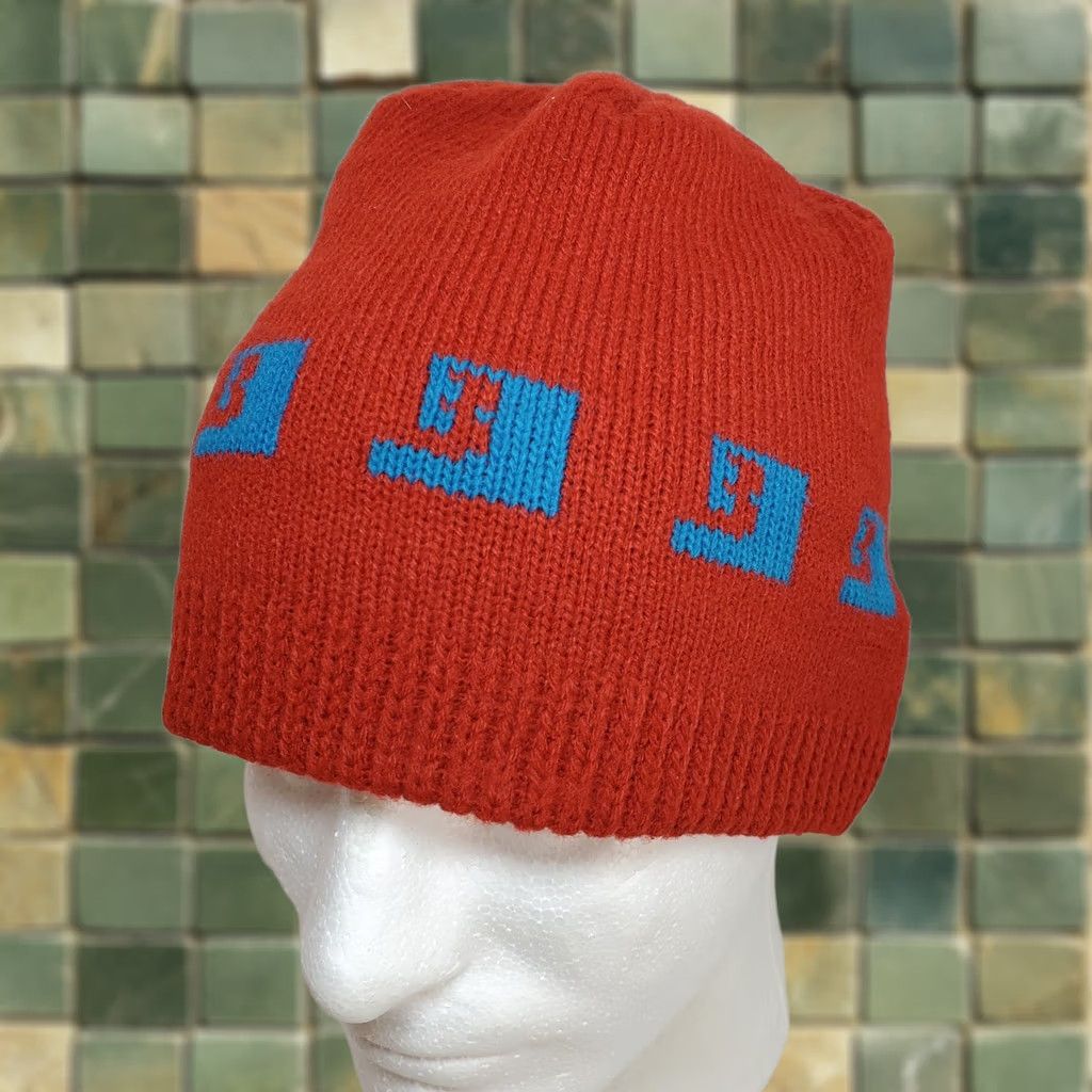 Burton VINTAGE Burton Hat Mens One Size Red Vtg Snowboards Wool Beanie Cap Touk 90s Y2K Winter Made Size ONE SIZE - 1 Thumbnail