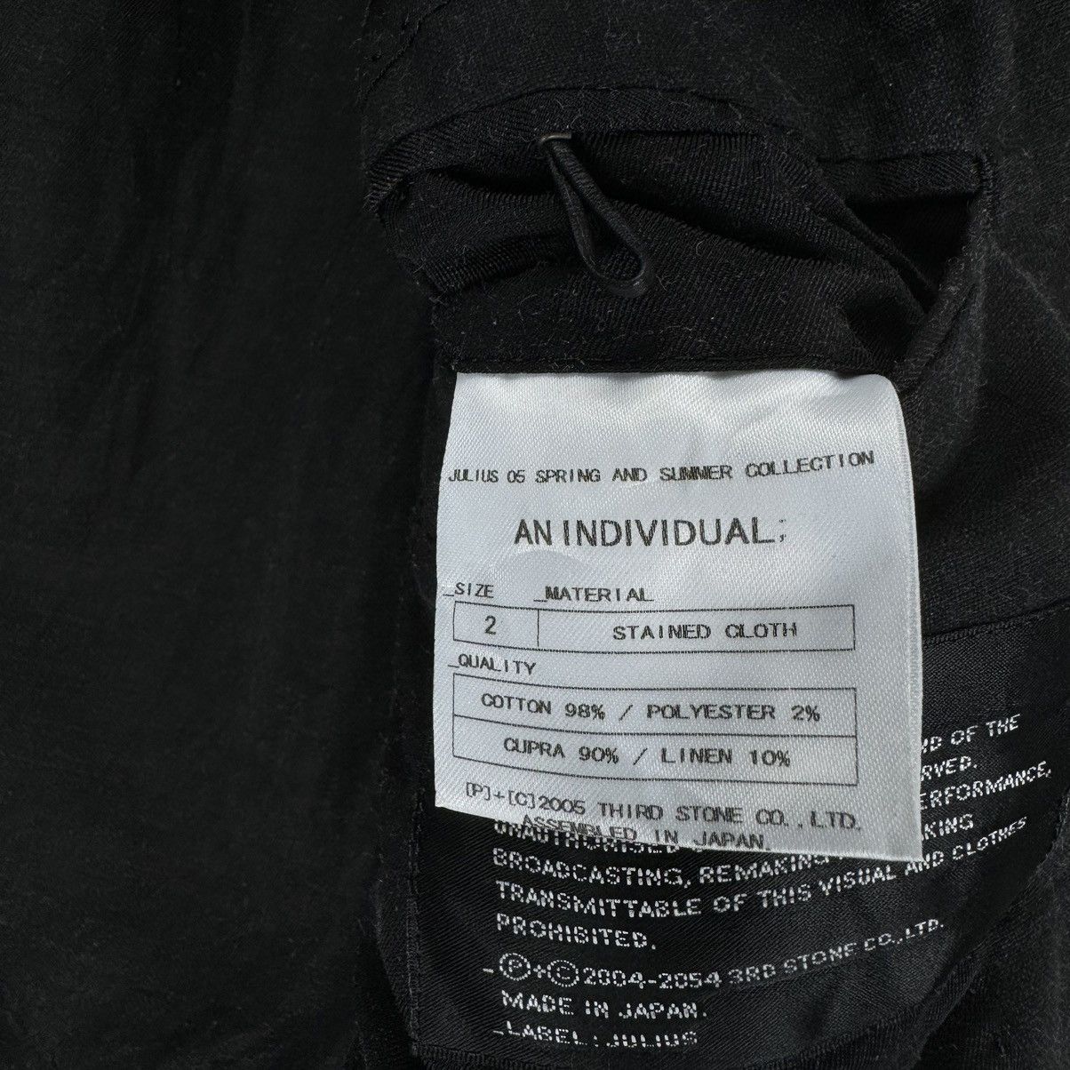 Julius 🌟JULIUS SS05 AN INDIVIDUAL STAINED CLOTH JACKET Size US M / EU 48-50 / 2 - 12 Thumbnail