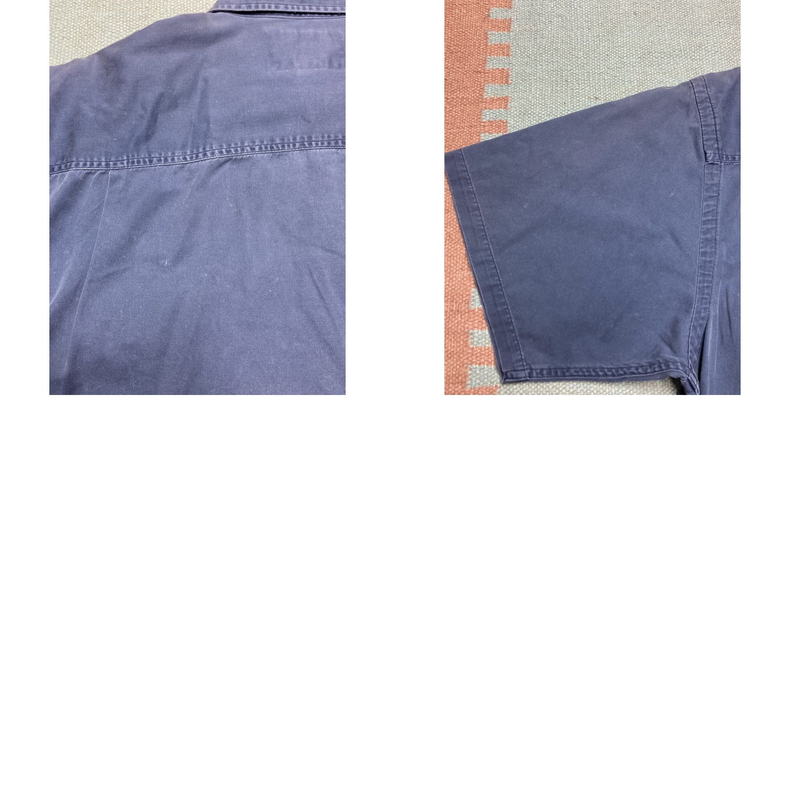 Vintage VINTAGE Abercrombie and fitch Button-Up Shirt Cotton Twill Blue Casual Golf Men’s Medium Size US M / EU 48-50 / 2 - 9 Thumbnail