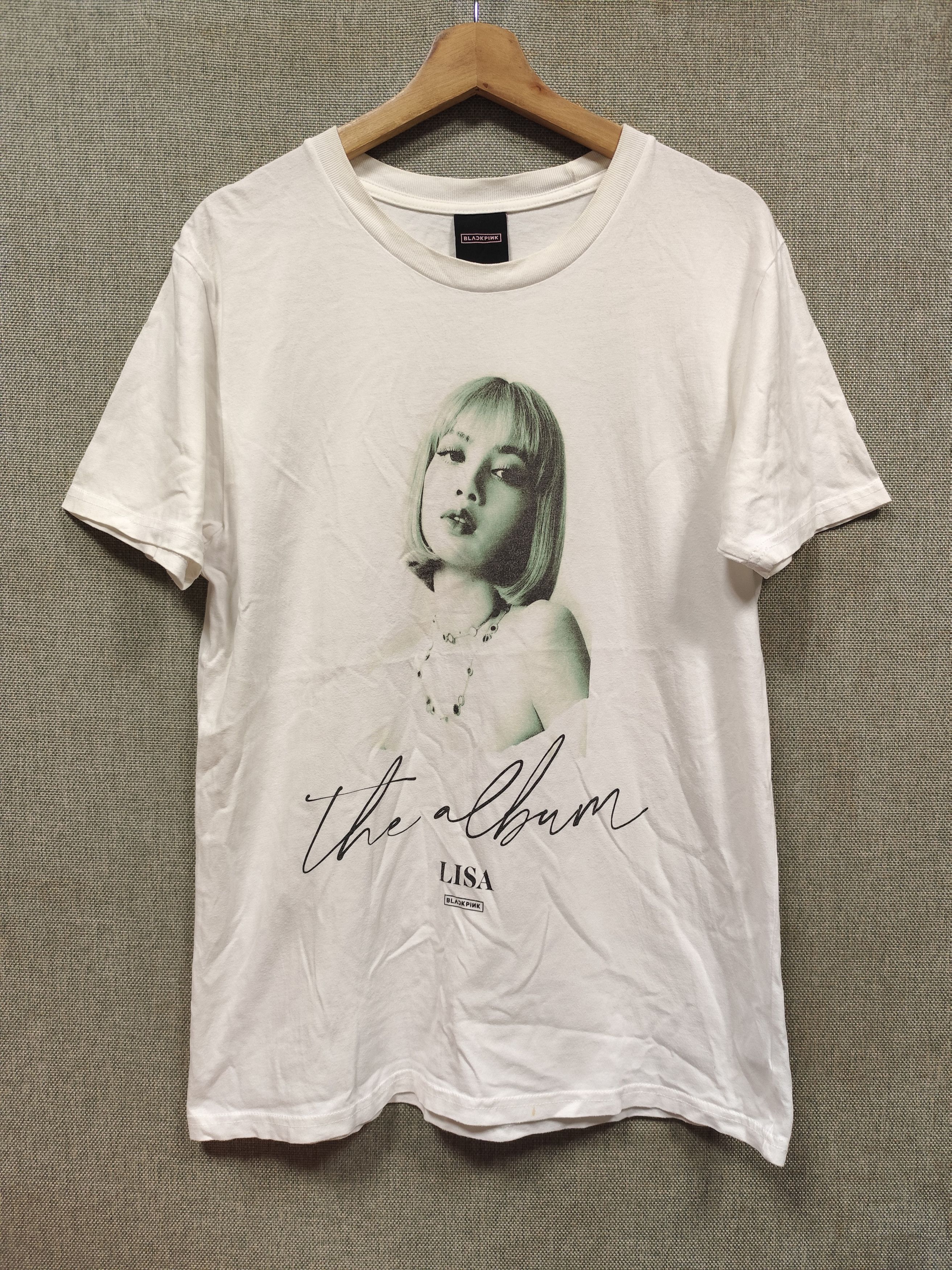 Band Tees T Shirt Lisa Blackpink 'the album' Size US M / EU 48-50 / 2 - 1 Thumbnail