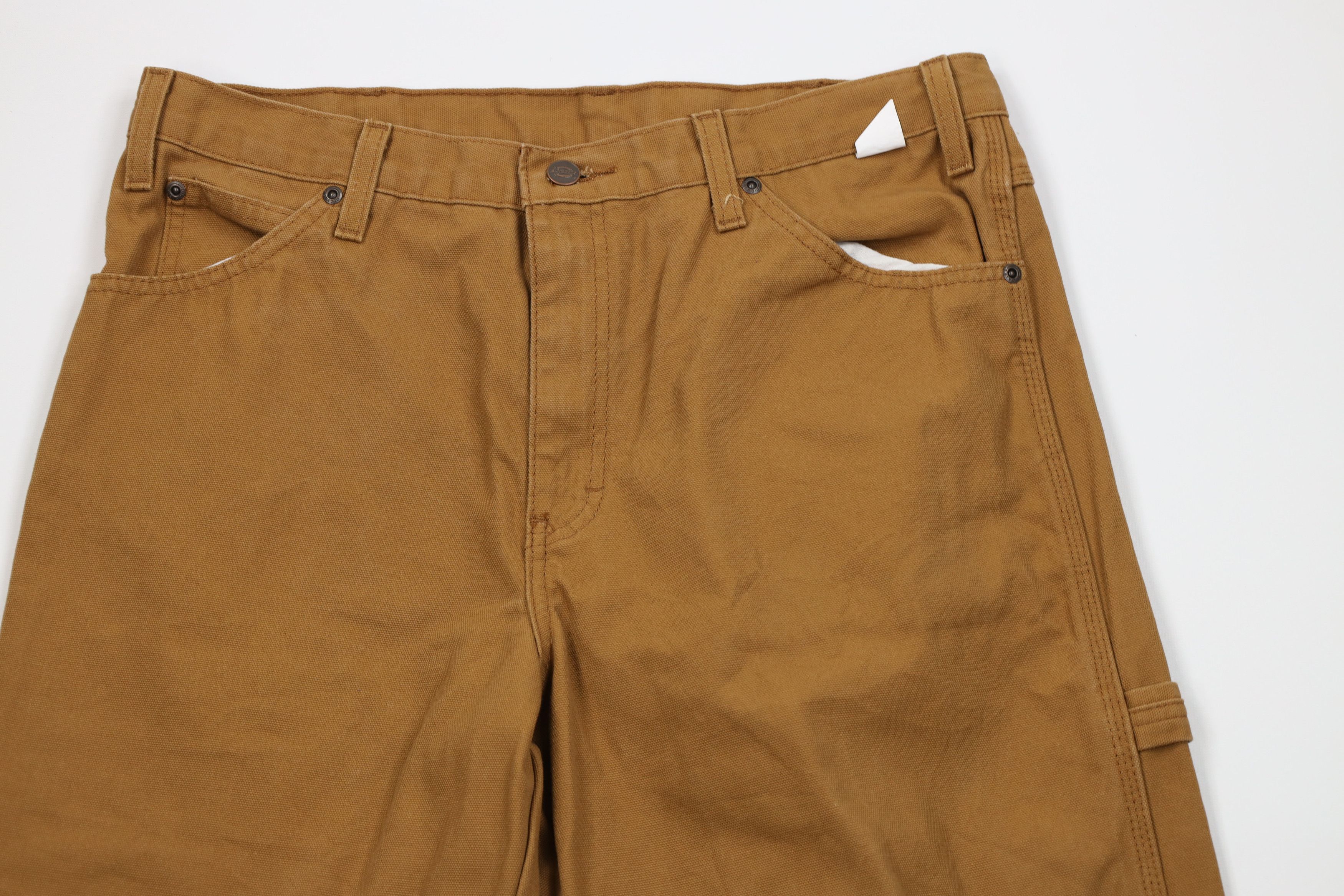 Dickies Vintage Y2K Dickies Wide Leg Canvas Dungaree Pants Duck Size US 34 / EU 50 - 2 Thumbnail