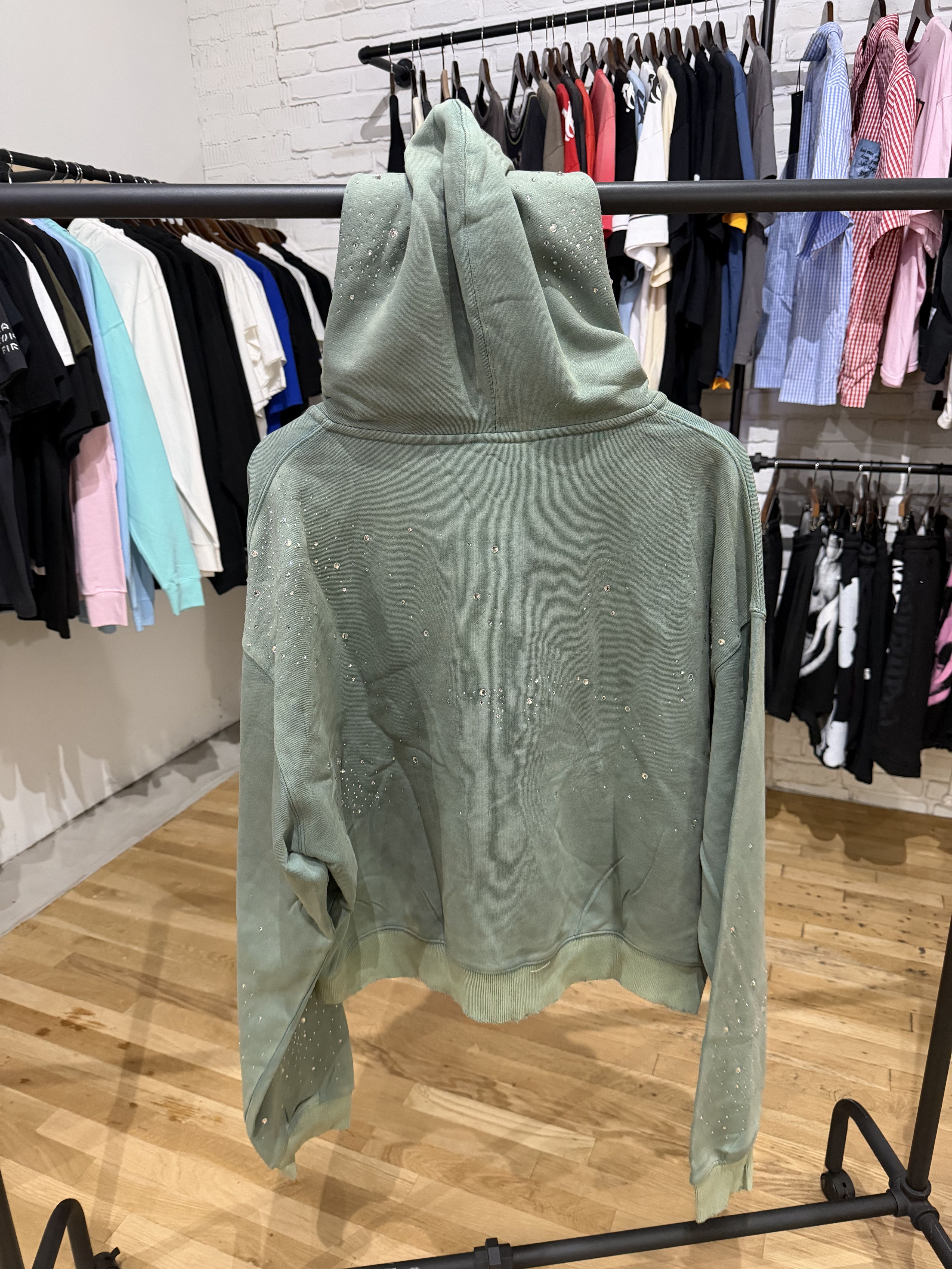 Vale Vale Forever Classico Zip Up Hoodie Green Size US S / EU 44-46 / 1 - 2 Thumbnail