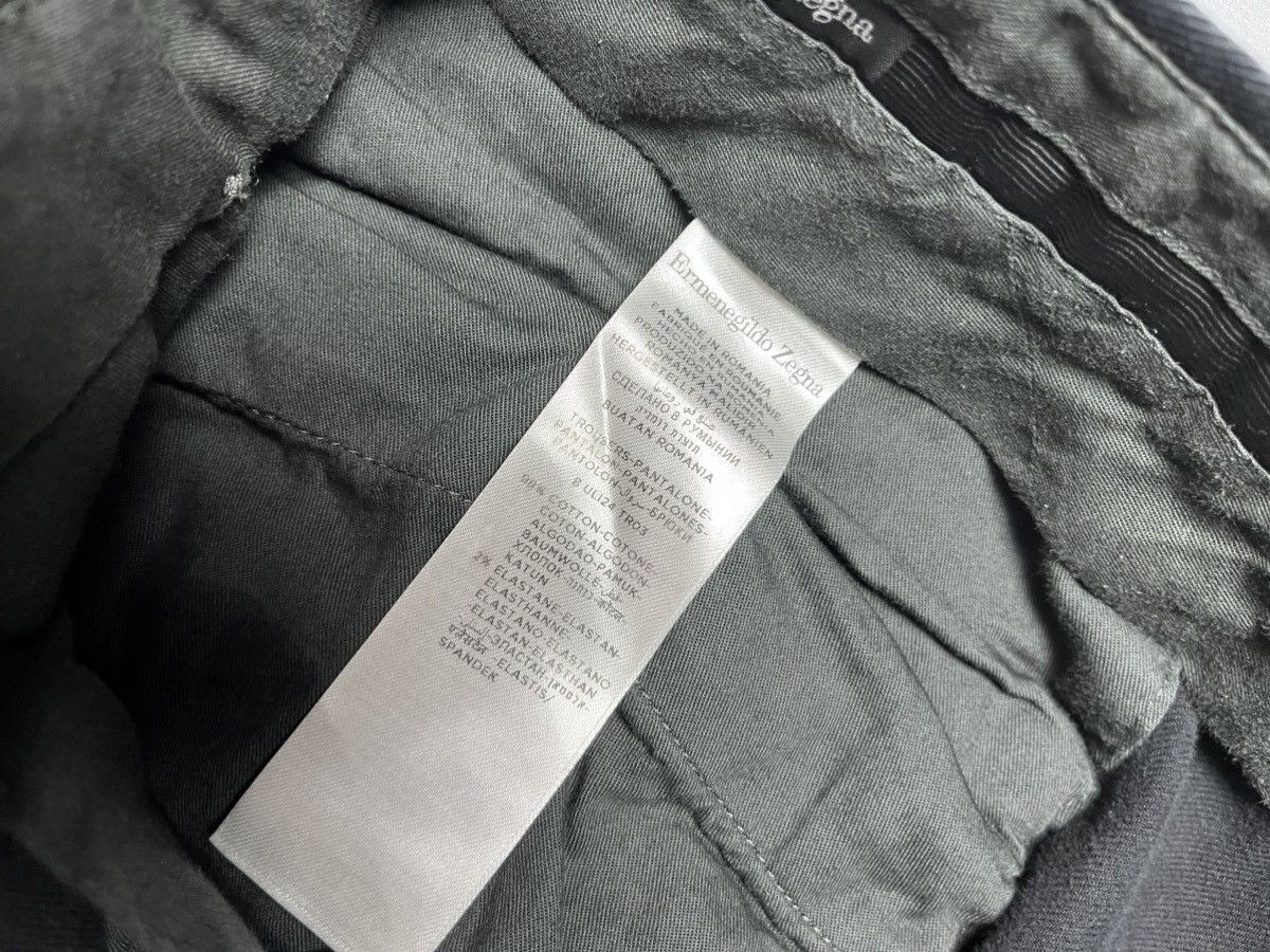Ermenegildo Zegna VERY RARE ERMENEGILDO ZEGNA LUXURY COTTON PANTS Size US 38 / EU 54 - 3 Thumbnail