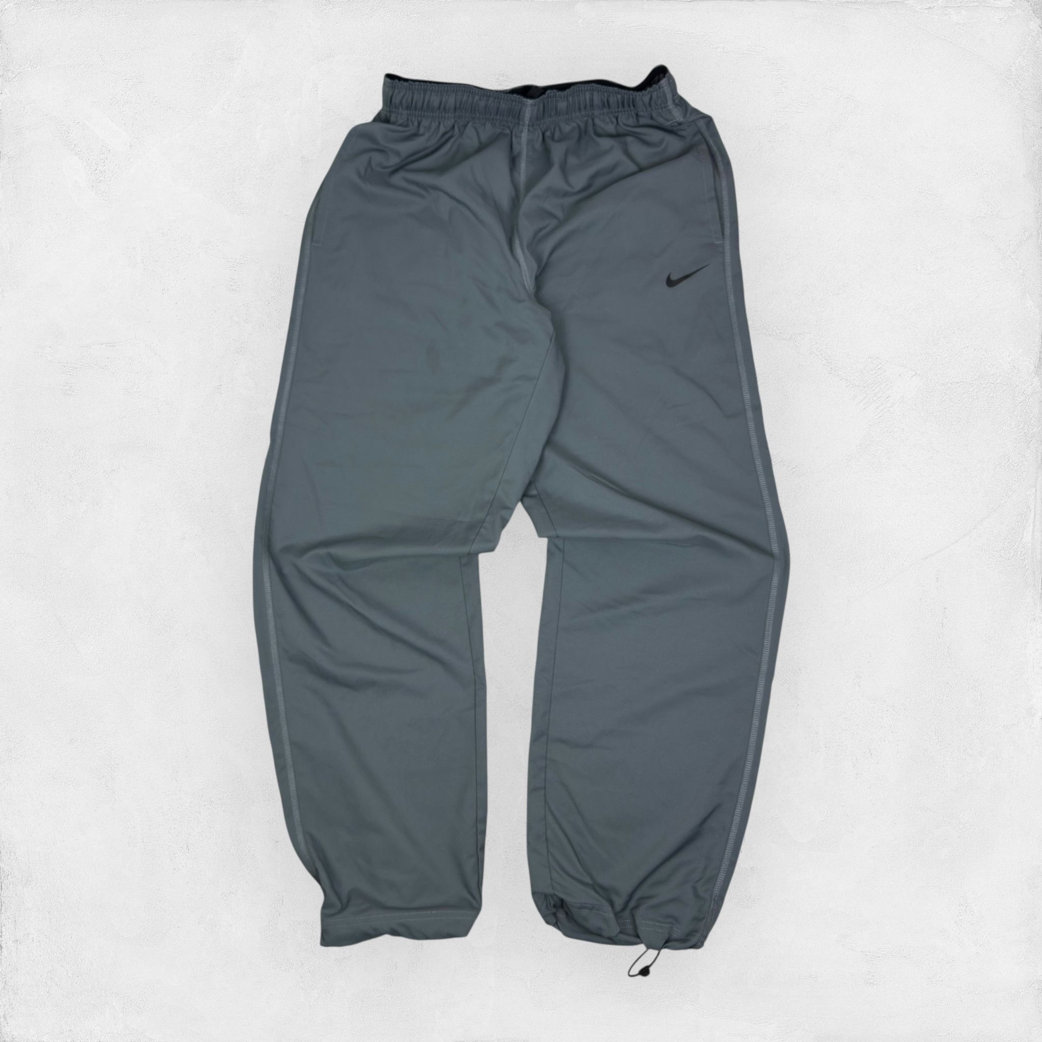Nike Nike Dri-Fit Men's Gray Athletic Training Track Pants Medium Size US 30 / EU 46 - 1 Thumbnail