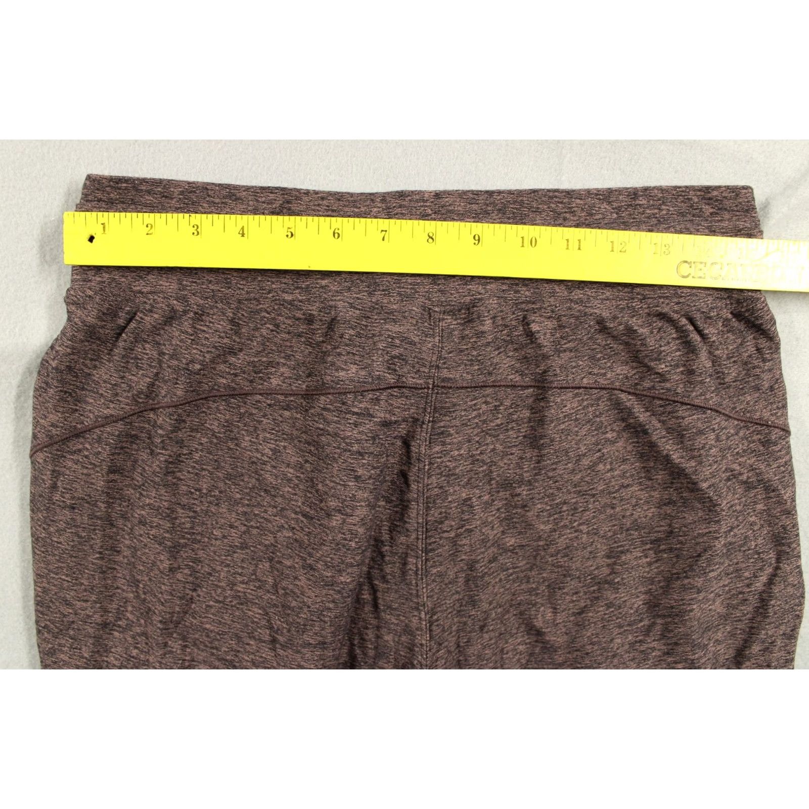 Lululemon Lululemon Womens 8 Brown Heathered Joggers Pants Activewear Cuffed Drawstring Size 30" / US 8 / IT 44 - 3 Thumbnail