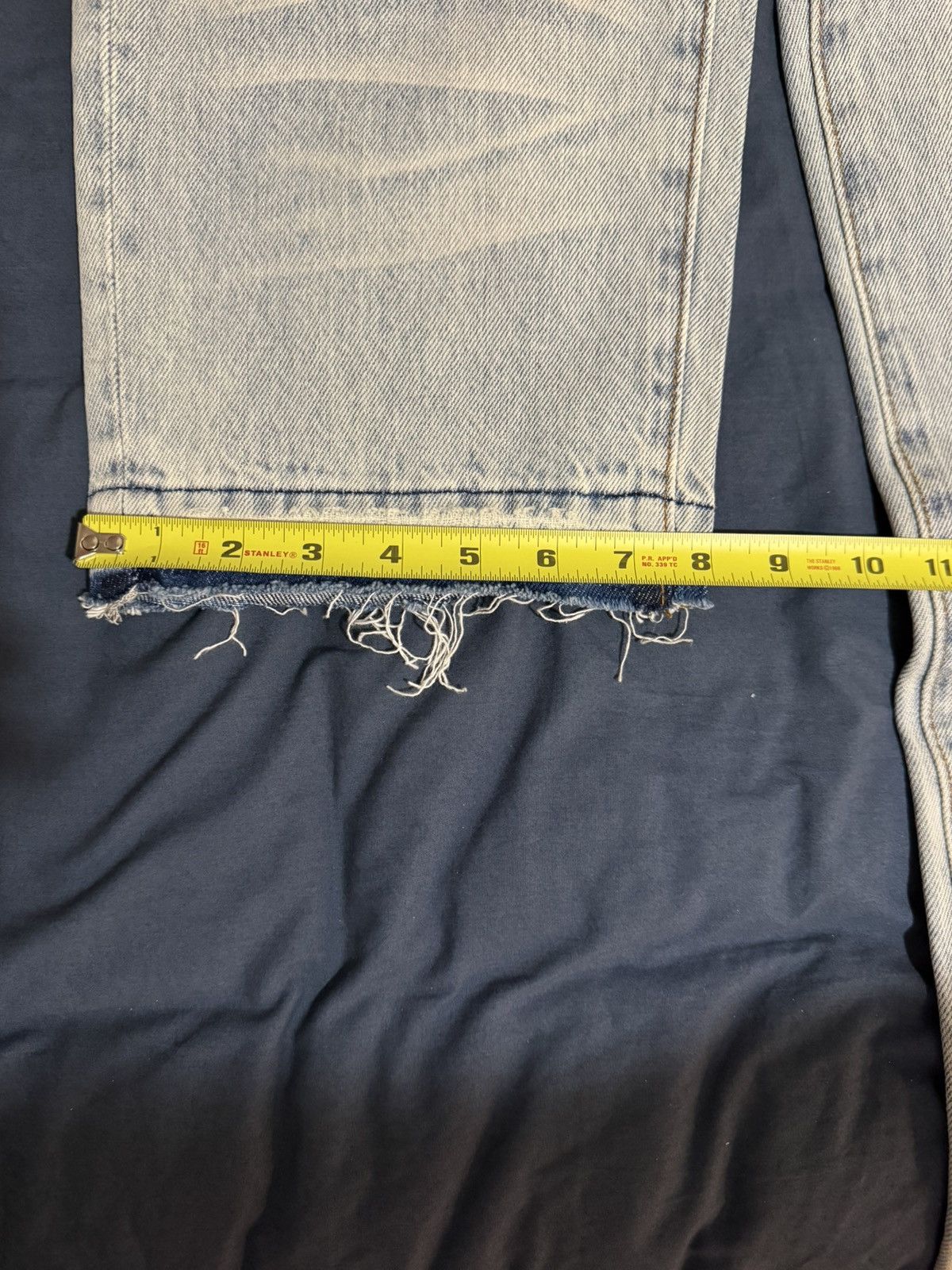 Richie Le Collection RLC RELAXED VINTAGE WASHED DENIM Size US 32 / EU 48 - 6 Thumbnail