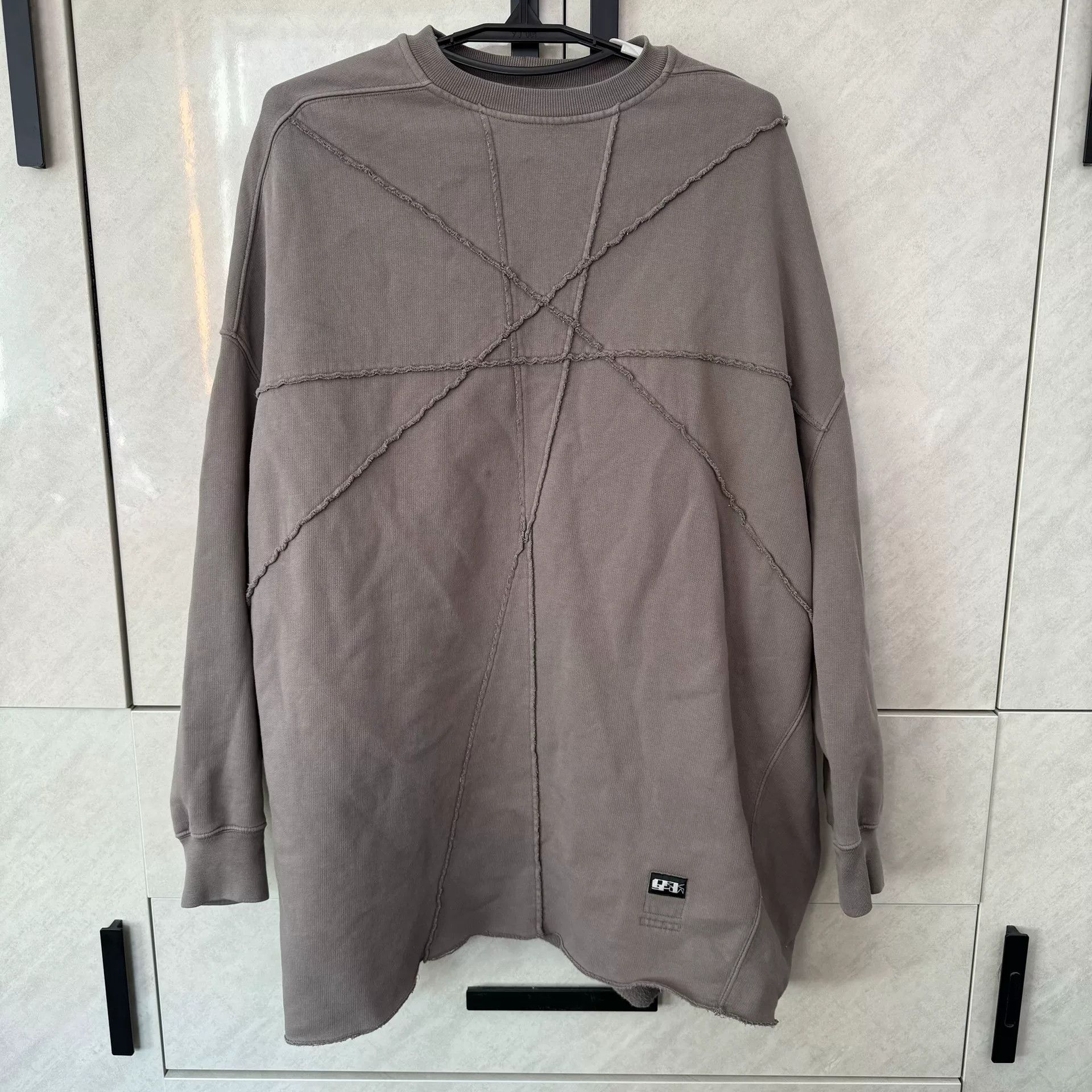 Japanese Brand Rick Owens DRKSHDW SS21 Star Knit Sweater Size XXS / US 00 / IT 34 - 1 Thumbnail