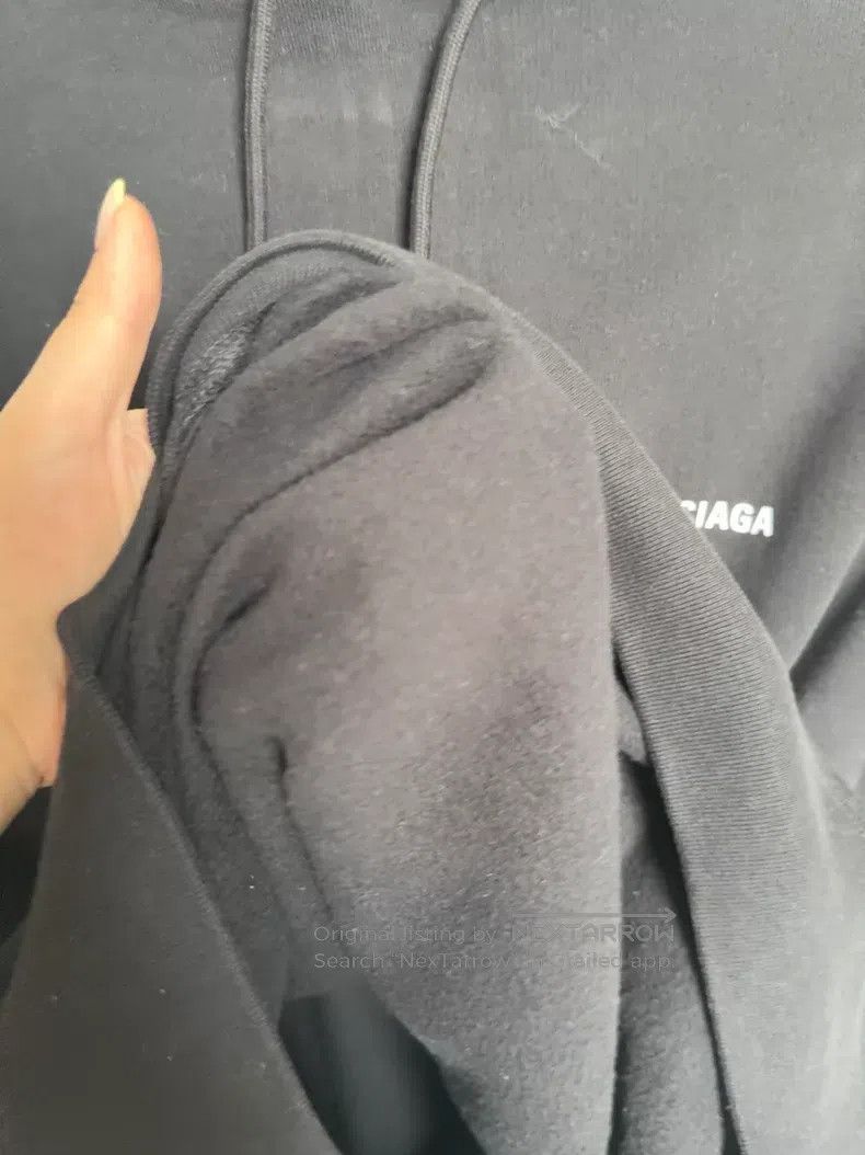 Balenciaga Balenciaga French Sweatshirt Black Size US S / EU 44-46 / 1 - 9 Thumbnail