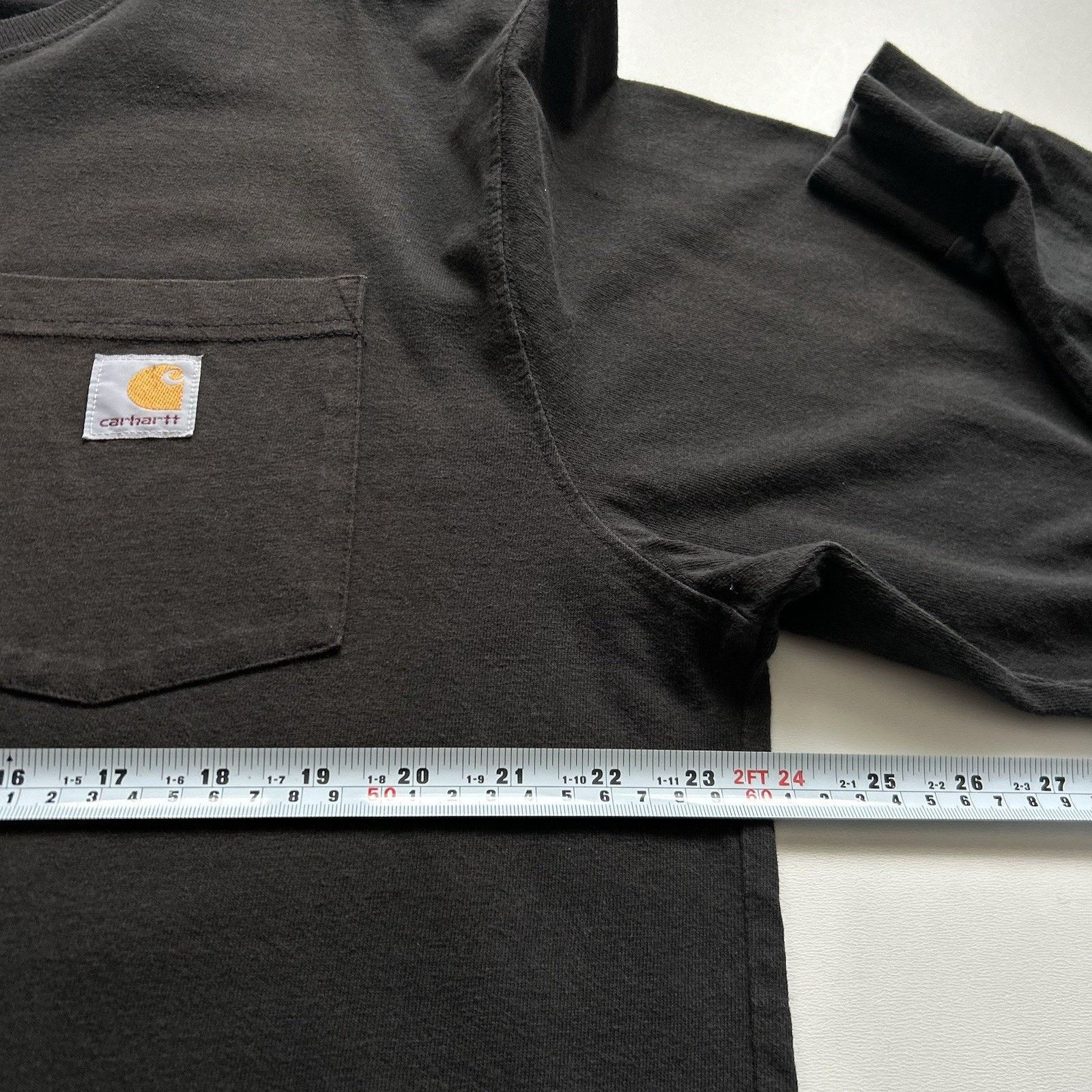 Carhartt Vintage Y2K Carhartt Pocket T Shirt Long Sleeve Large Black Size US L / EU 52-54 / 3 - 5 Thumbnail