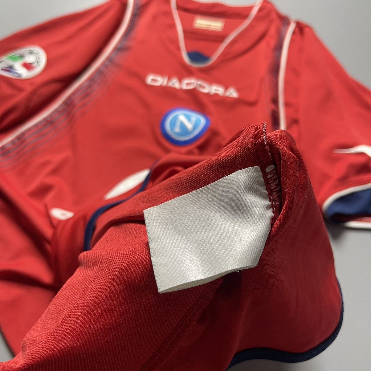 Diadora NAPOLI DIADORA 2007/2008 FOOTBALL AWAY JERSEY #17 HAMSIK Size US M / EU 48-50 / 2 - 12 Thumbnail