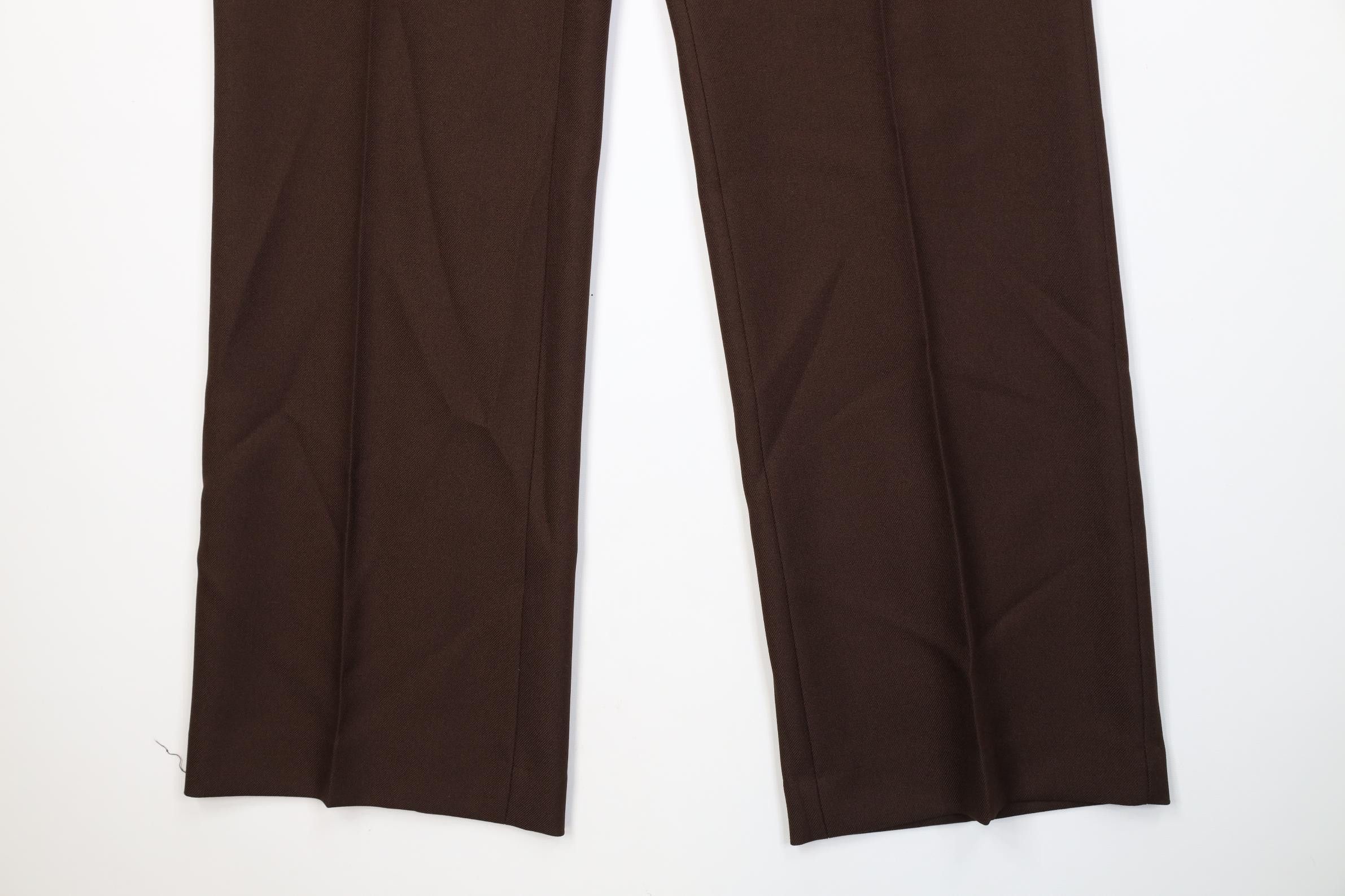 Vintage Deadstock Vintage 70s Streetwear Chino Pants Brown USA Size US 40 / EU 56 - 4 Thumbnail