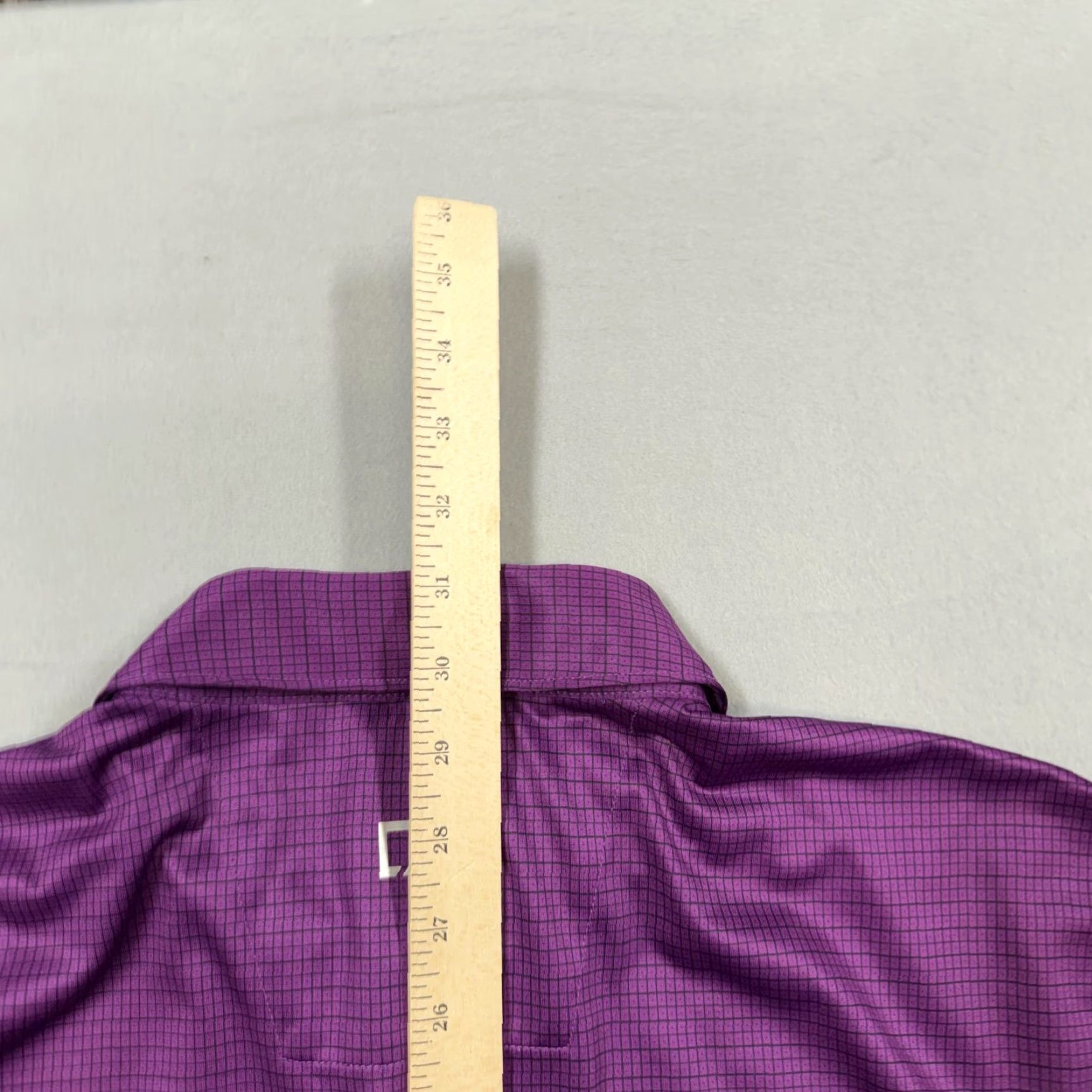 Cutter & Buck Cutter & Buck Polo Shirt Mens L Purple Check CB DryTec Golf Polo Shirt Men L Purple Check 90s? Size US L / EU 52-54 / 3 - 6 Thumbnail
