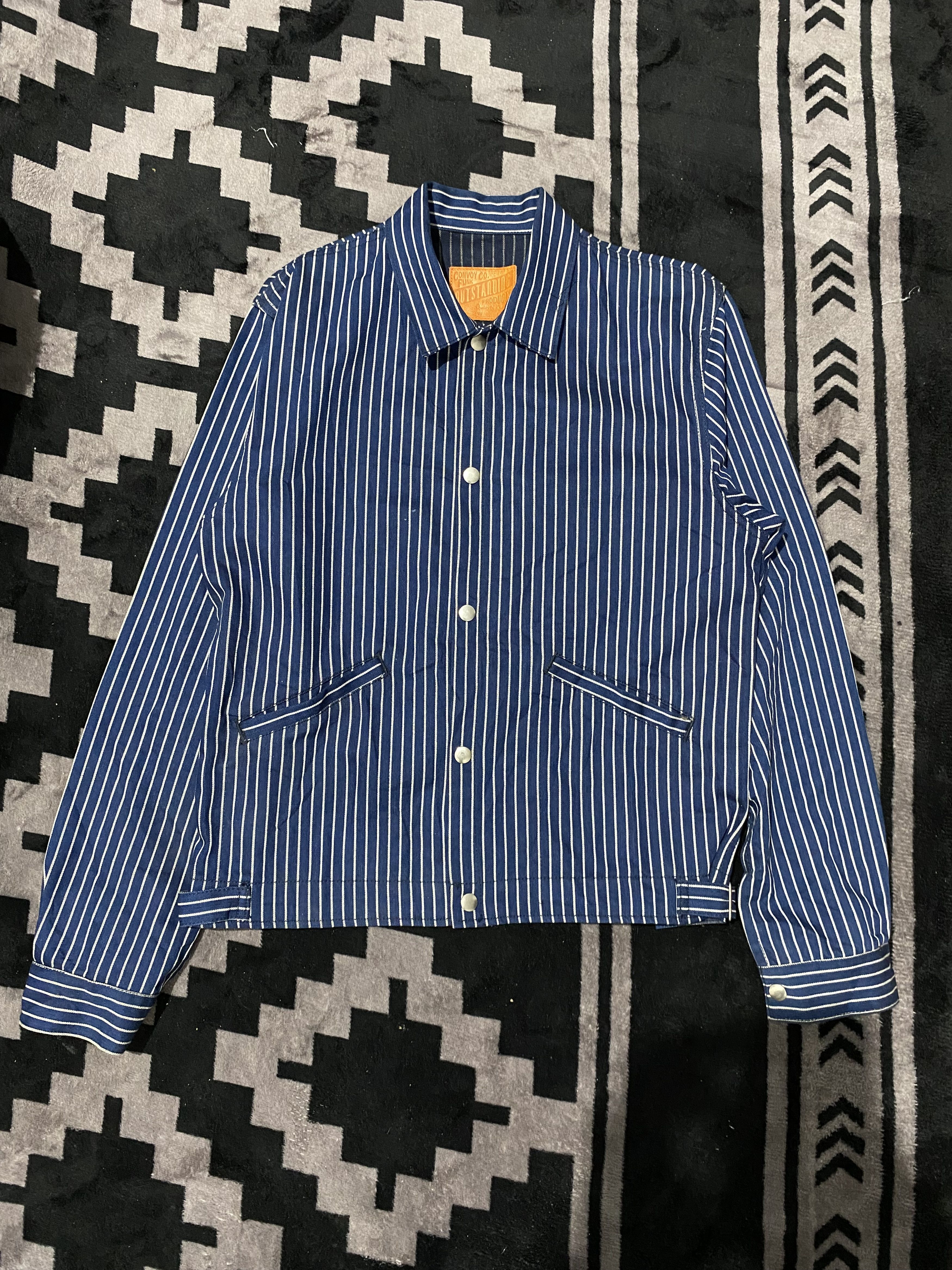 image of Outstanding United Garments Denim Jacket Kapital Style in Blue, Men's (Size Large)