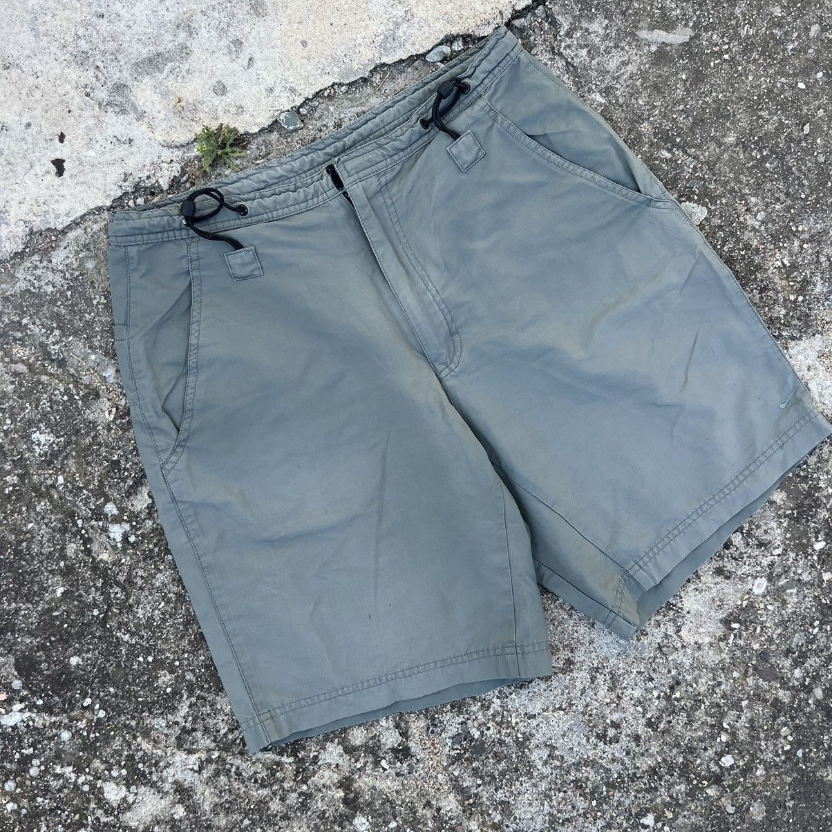 Nike × Vintage Vintage 90s Nike Embroidered Swoosh Swim Shorts XL Rare Size US 34 / EU 50 - 2 Thumbnail