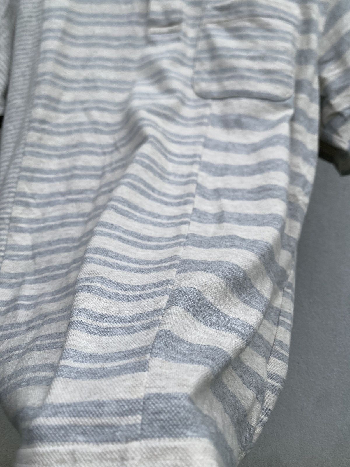 Engineered Garments × Uniqlo Engineered Garments/Uniqlo Striped Collar T Shirt Size US XL / EU 56 / 4 - 8 Thumbnail