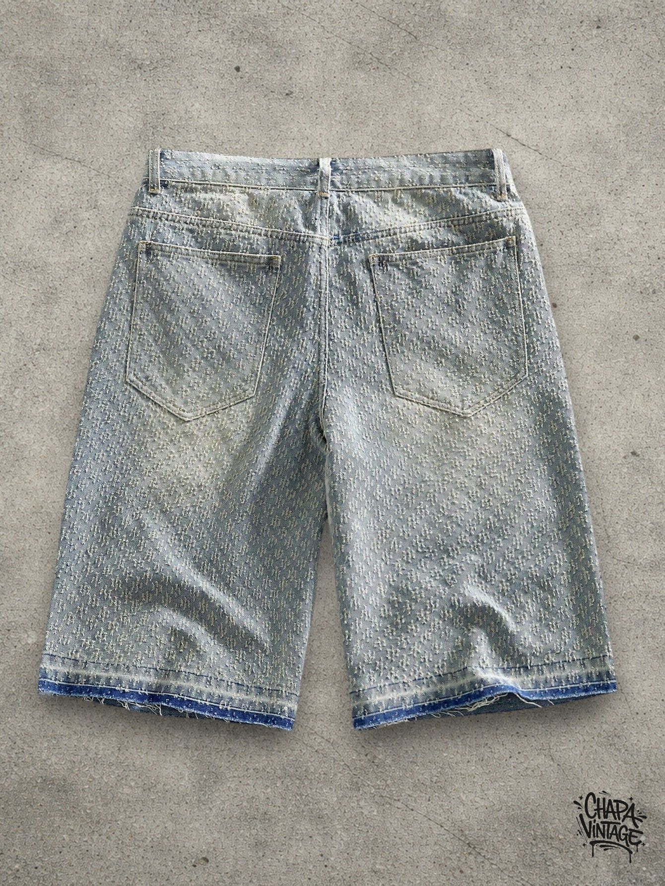 Vintage Washed jeans shorts Size US 32 / EU 48 - 2 Thumbnail