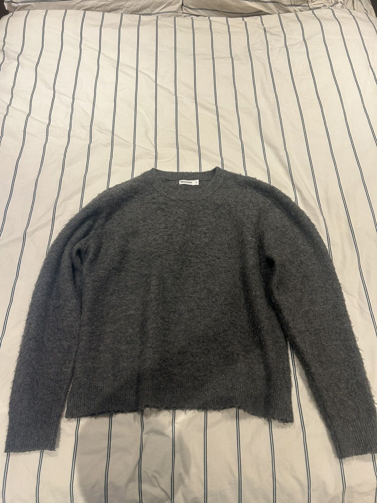 Rick Owens Art-E-Ficial Mohair Sweater Size US S / EU 44-46 / 1 - 2 Thumbnail